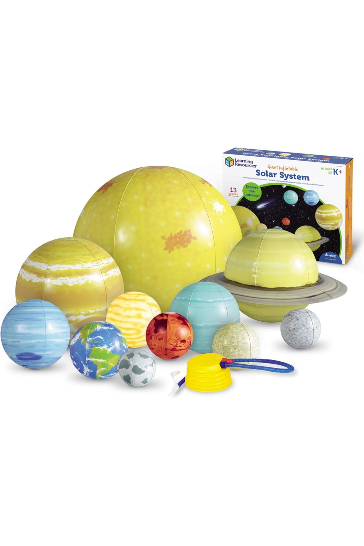 Learning Resources-Giant Inflatable Solar System Set-LER2434 1