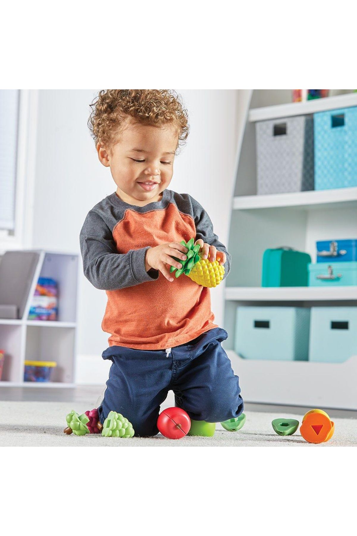 Learning Resources-LR -SNAP-N-LEARN™ FRUIT SHAPERS 6
