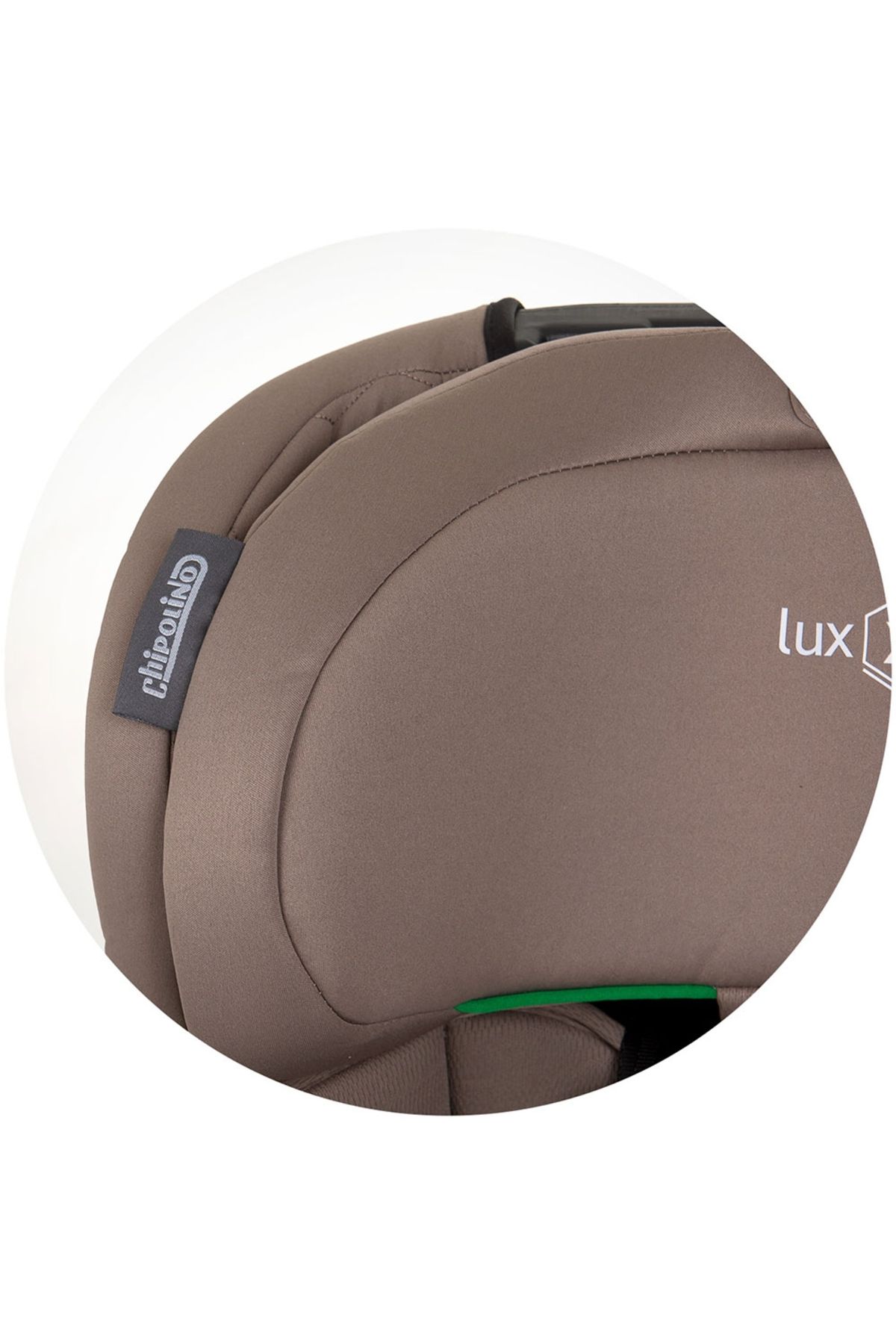 Chipolino-Car seat Chipolino Lux X I-Size 76-150 cm with macadamia Isofix system 5