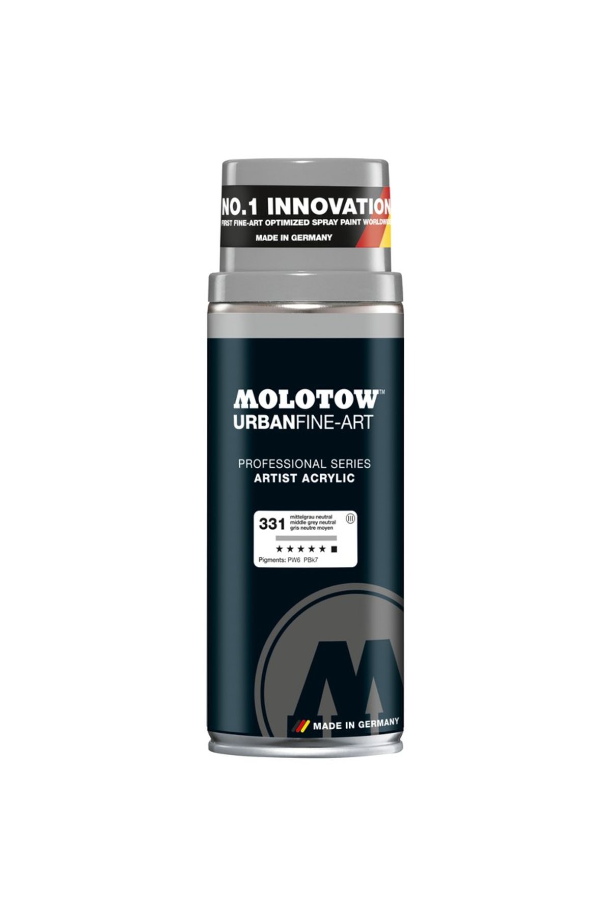 Molotow-Spray acrilic UFA Artist Molotow 400ml middle grey neutral 1