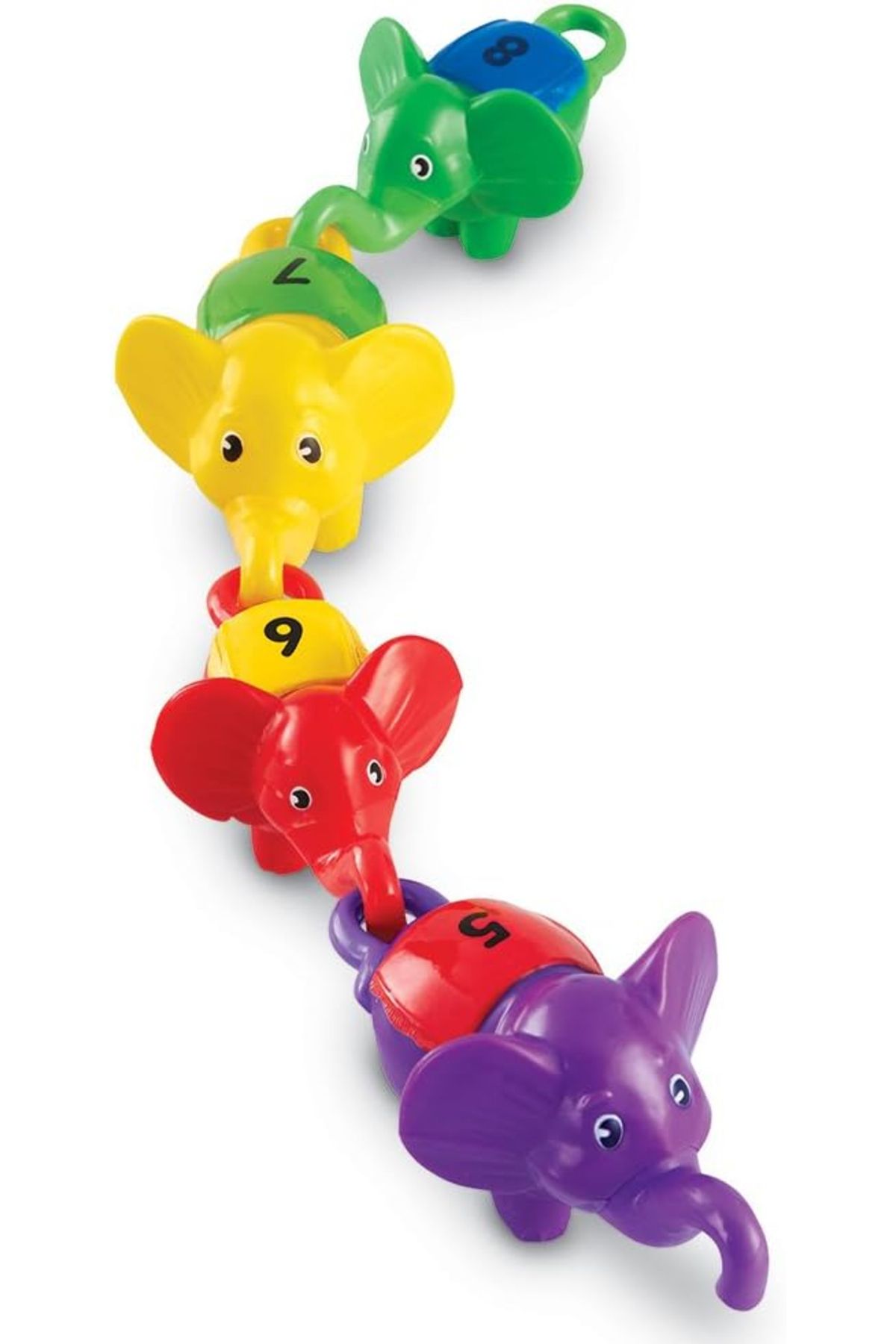 Learning Resources-Snap 'N' Learn Counting Elephants Set of 10-LER6703 8
