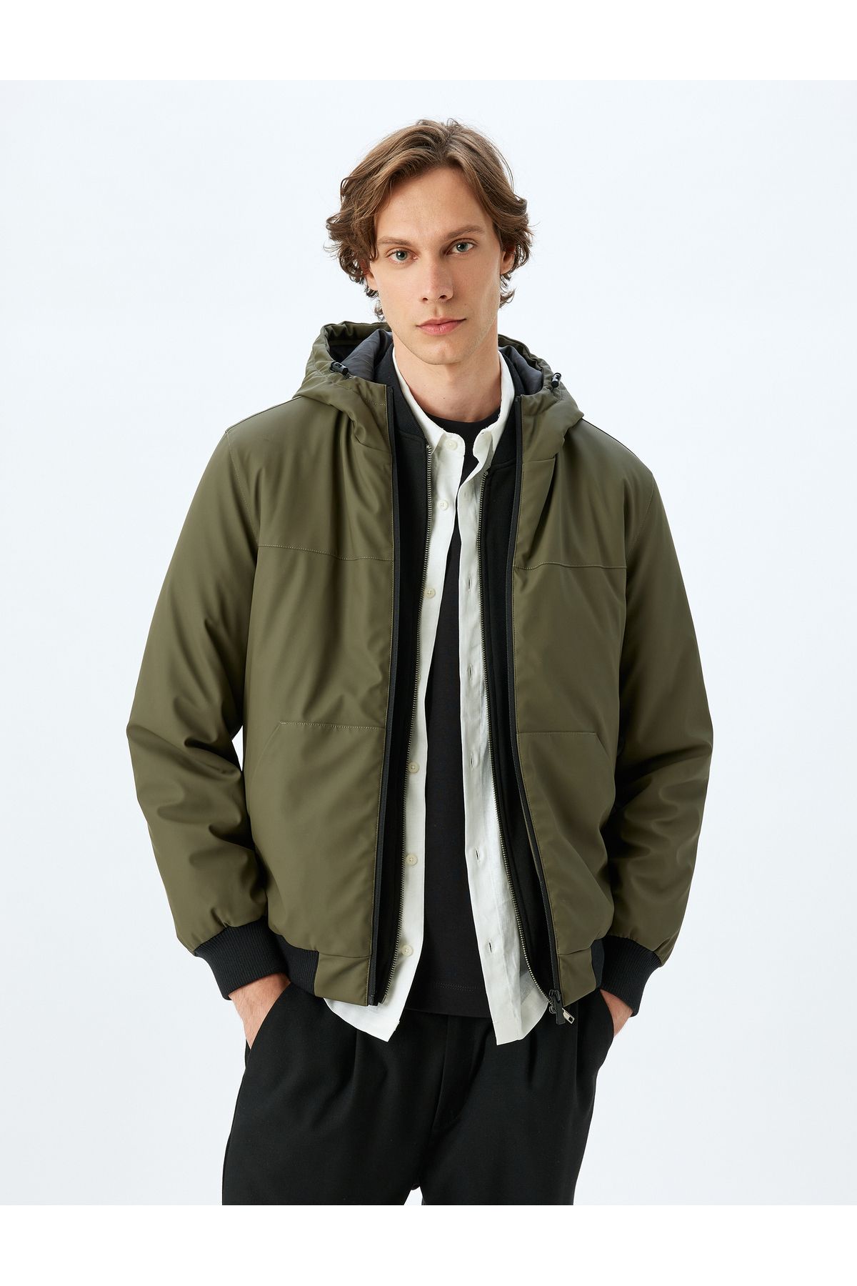 Koton-Slim Fit Zippered Seasonal Jacket 3