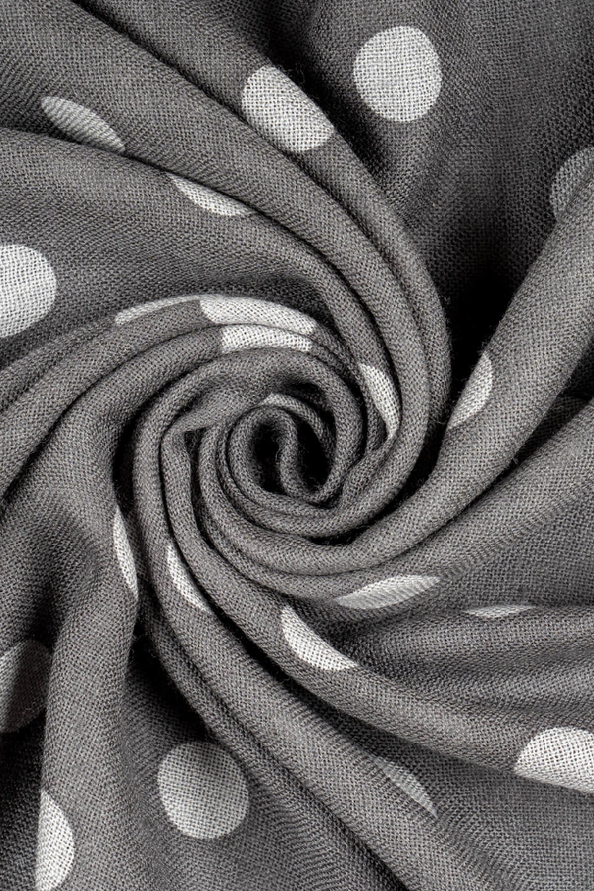 Hatemoğlu-Patterned 100% Wool Scarf 2
