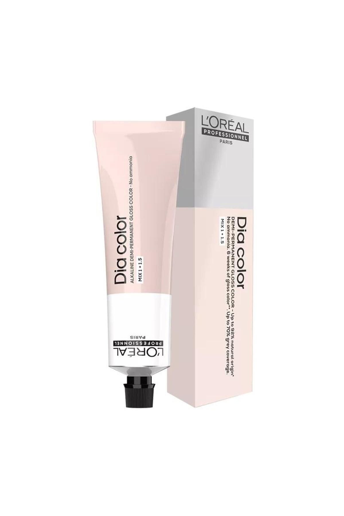 رنگ موی روشن دیا کالر بدون آمونیاک 60 میلی لیتر 8 سبزه روشن L'oreal Professionnel
