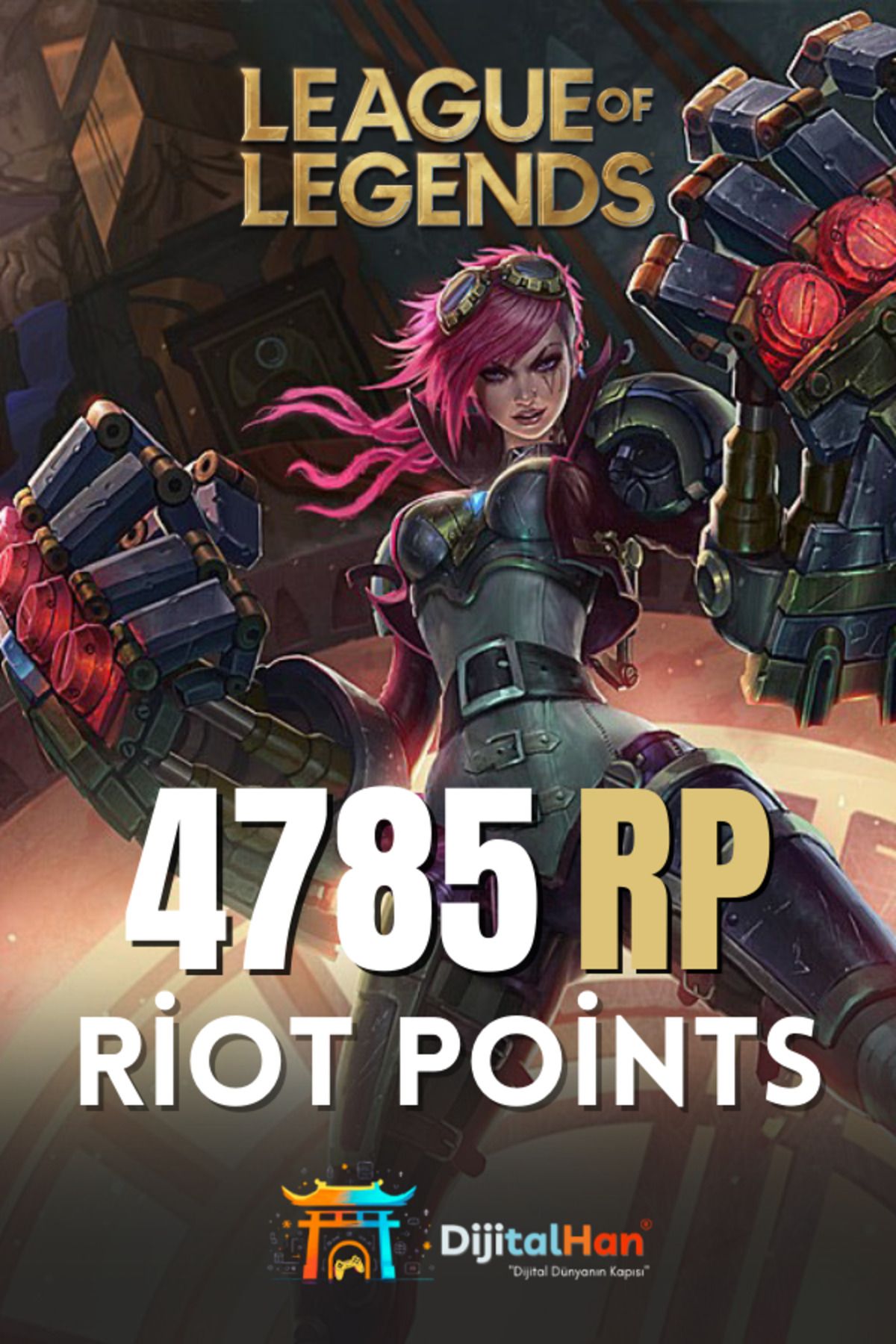 dijitalhan League Of Legends 4785 RP (Riot Points)