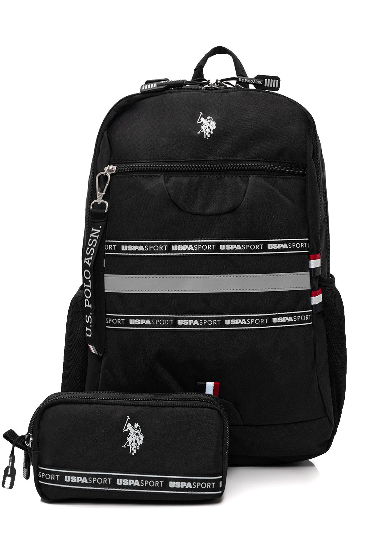 BASE. چوگان. Assn. ست کیف مدرسه یونیسکس PLSET2419899 U.S. Polo Assn.
