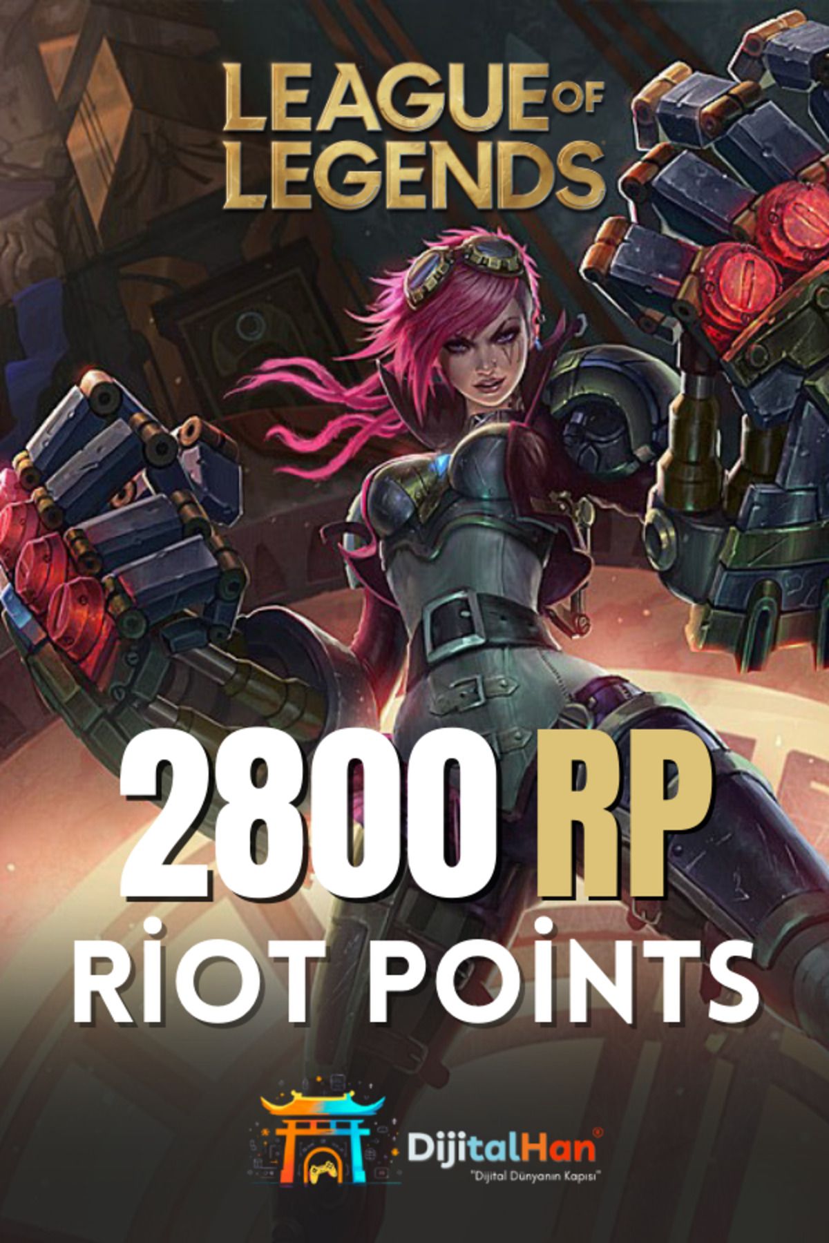 dijitalhan League Of Legends 2800 RP (Riot Points)