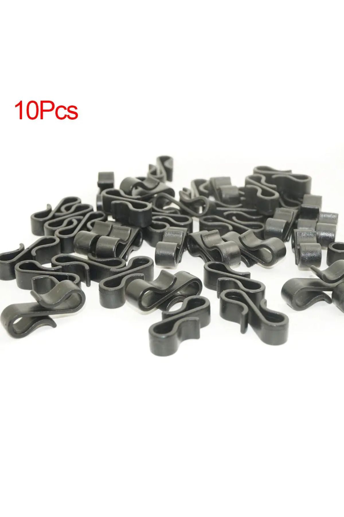 Choice-10Pcs 10/20/50pcs/PACK S Shaped Hook Gutter Hooks Heavy Duty Clips New Year Christmas Party Fairy Li 1