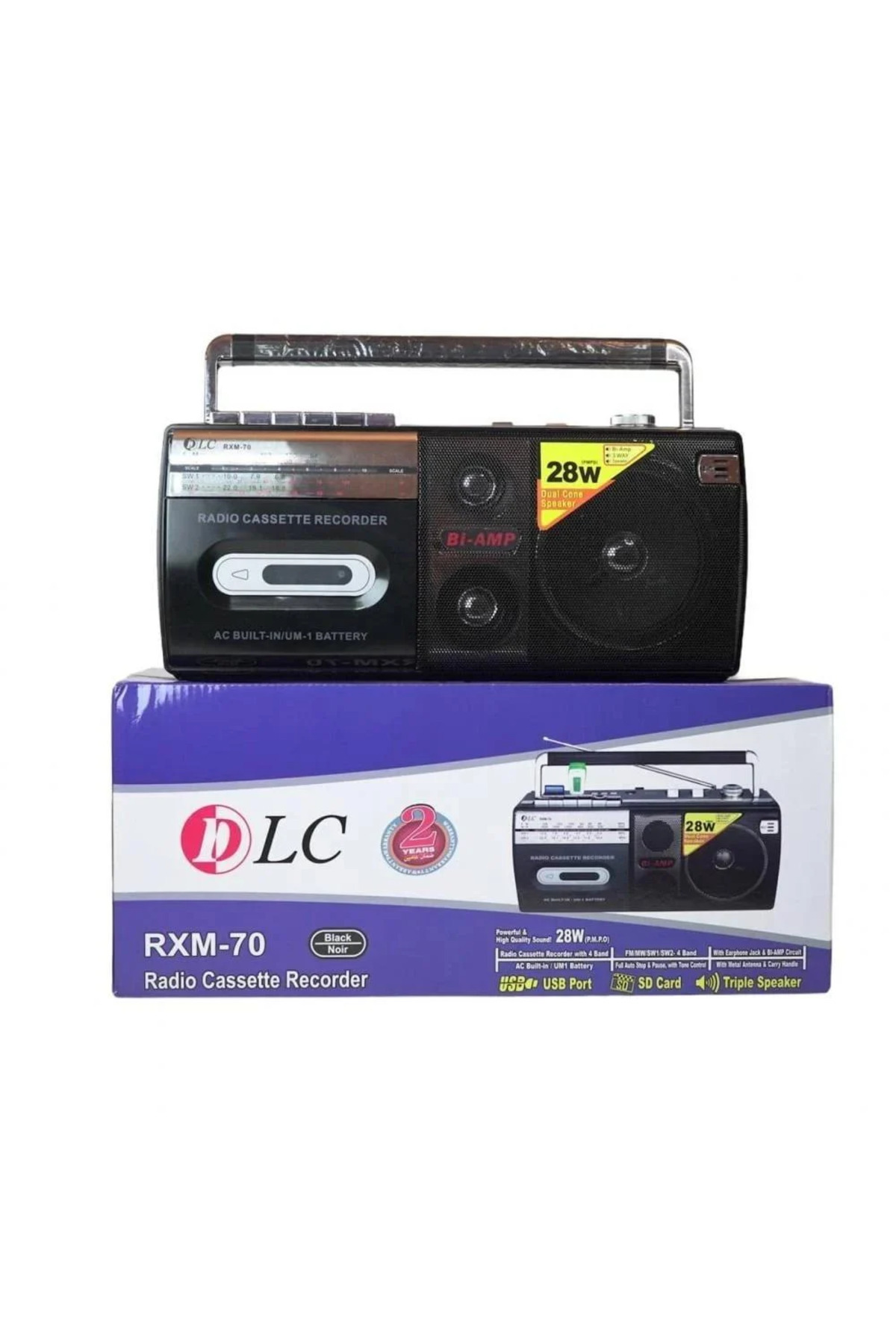 راديو ومسجل كاسيت DLC RXM-70