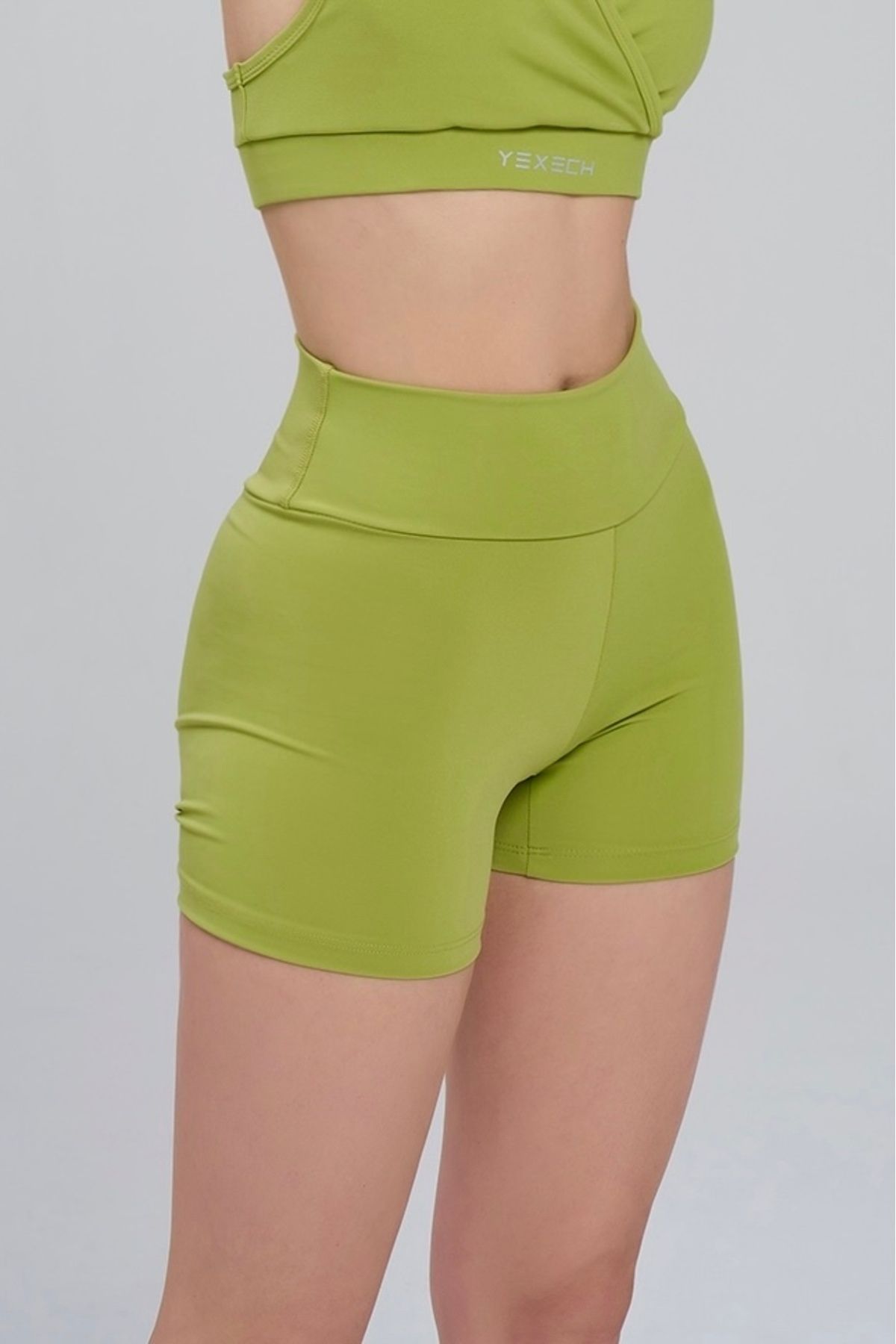 YEXECH-Straight Push-Up Verve Short Shorts 5