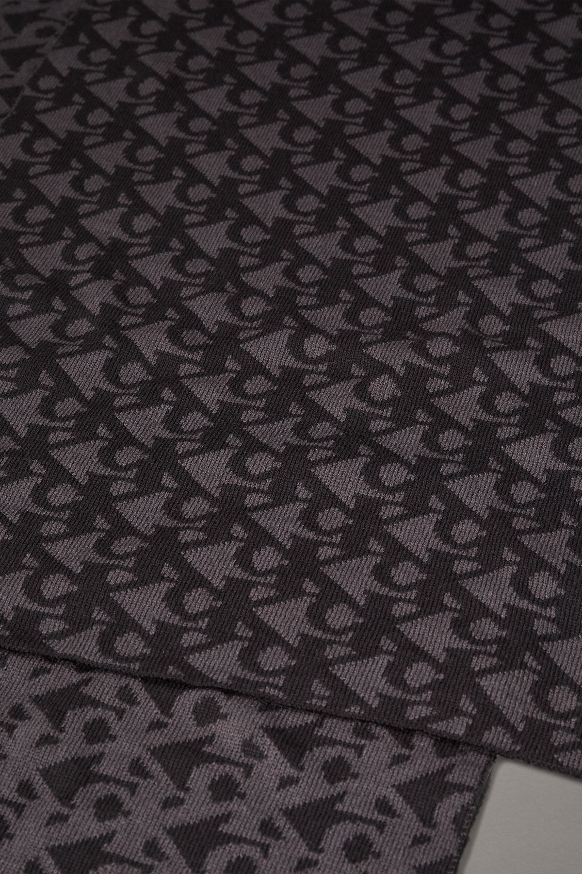 Calvin Klein-Black Aop Scarf Scarf 4