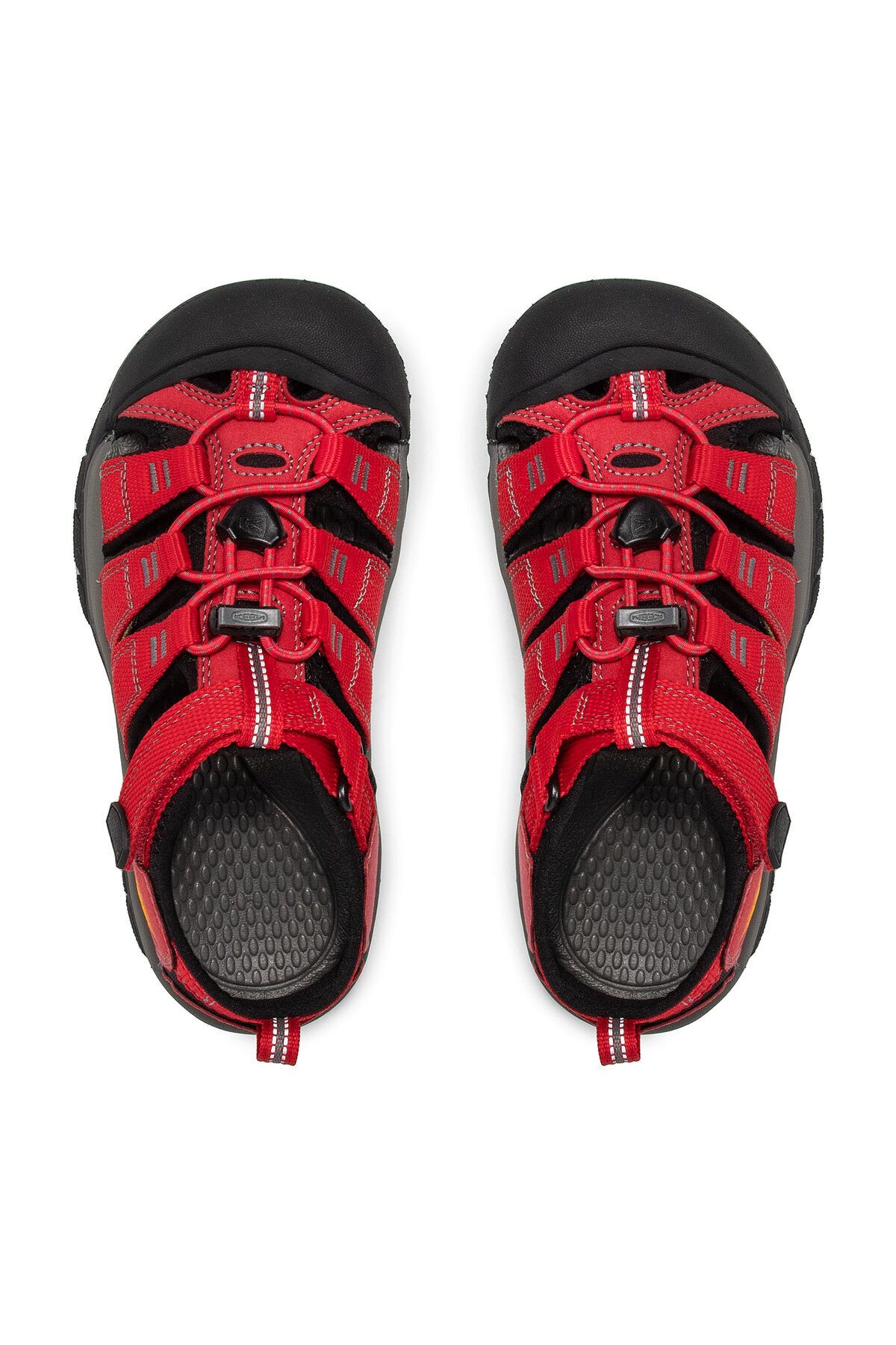 Keen-Newport H2 - Kids Sandals - Red/black 5
