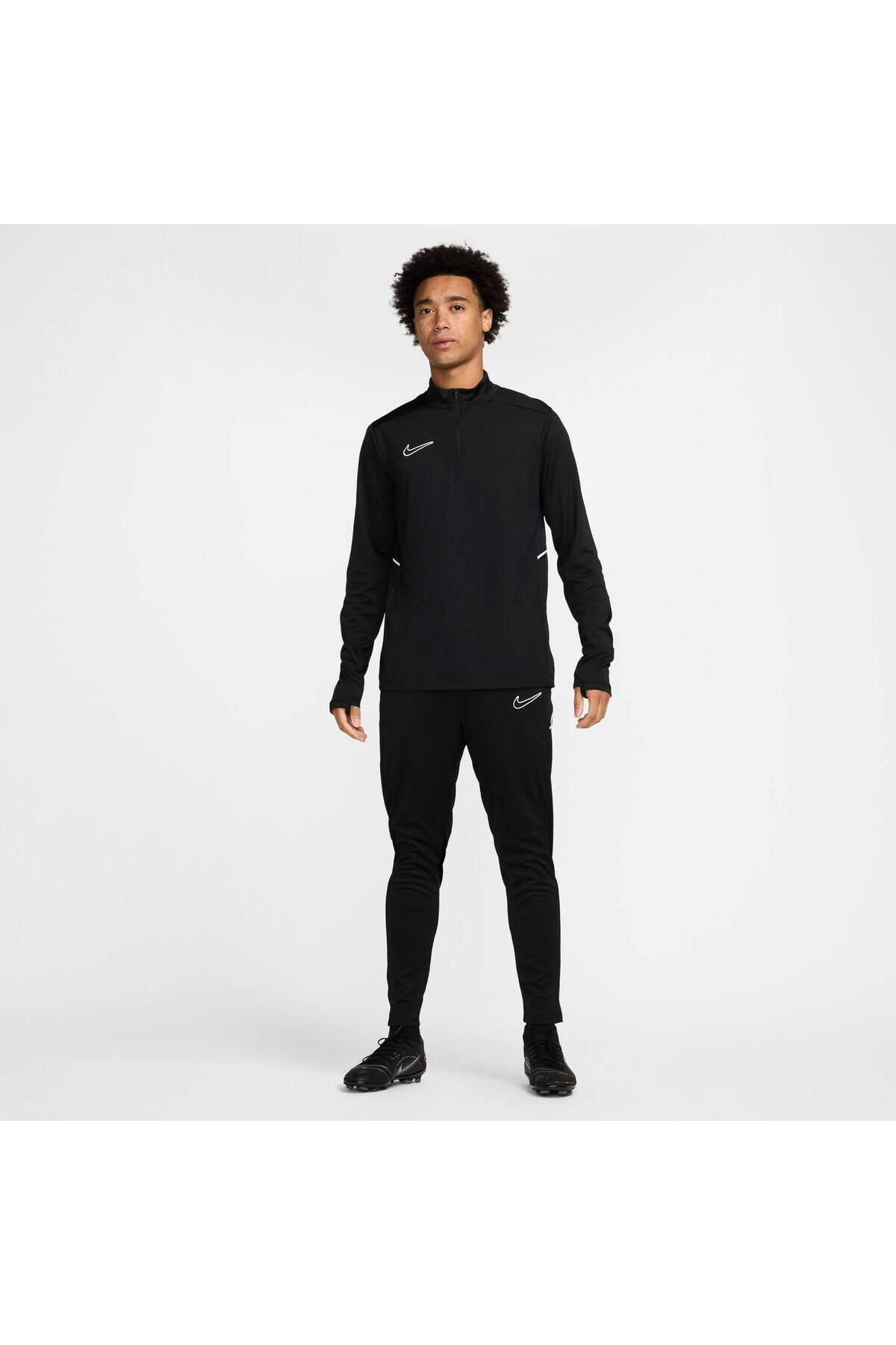 شلوار گرمکن مردانه مشکی نایکی | nkhj3776010 اورجینال - تصویر 6