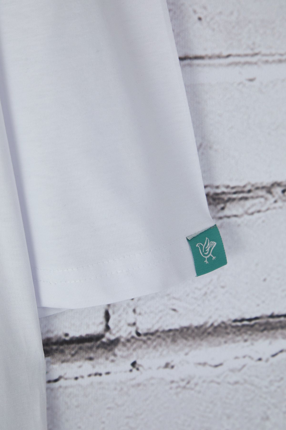 Trendyol Collection-White Plus Size Oversize/Wide Fit 100% Cotton Label T-Shirt Tmnss25Bf00036 3