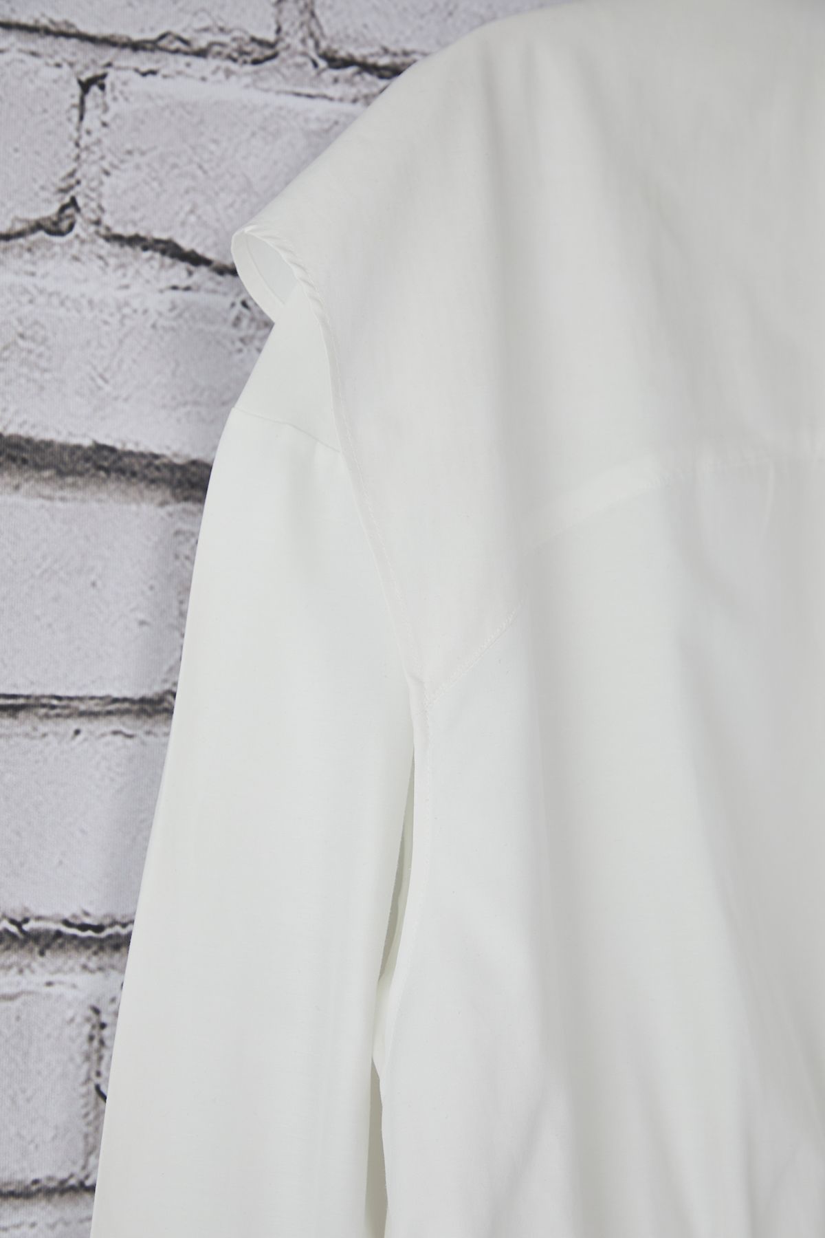 Trendyol Collection-Cămașă albă oversize - TMNSS25GO00045 11