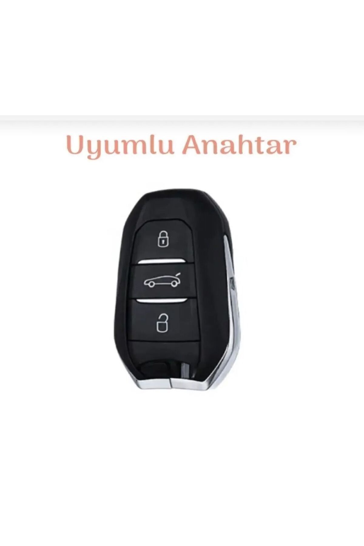 ŞENYILDIZ AKSESUAR-Citrone C3 C4 C5 Aircross Key Protection Sleeve 2. See Picture Suitable for Keyless Operation 2