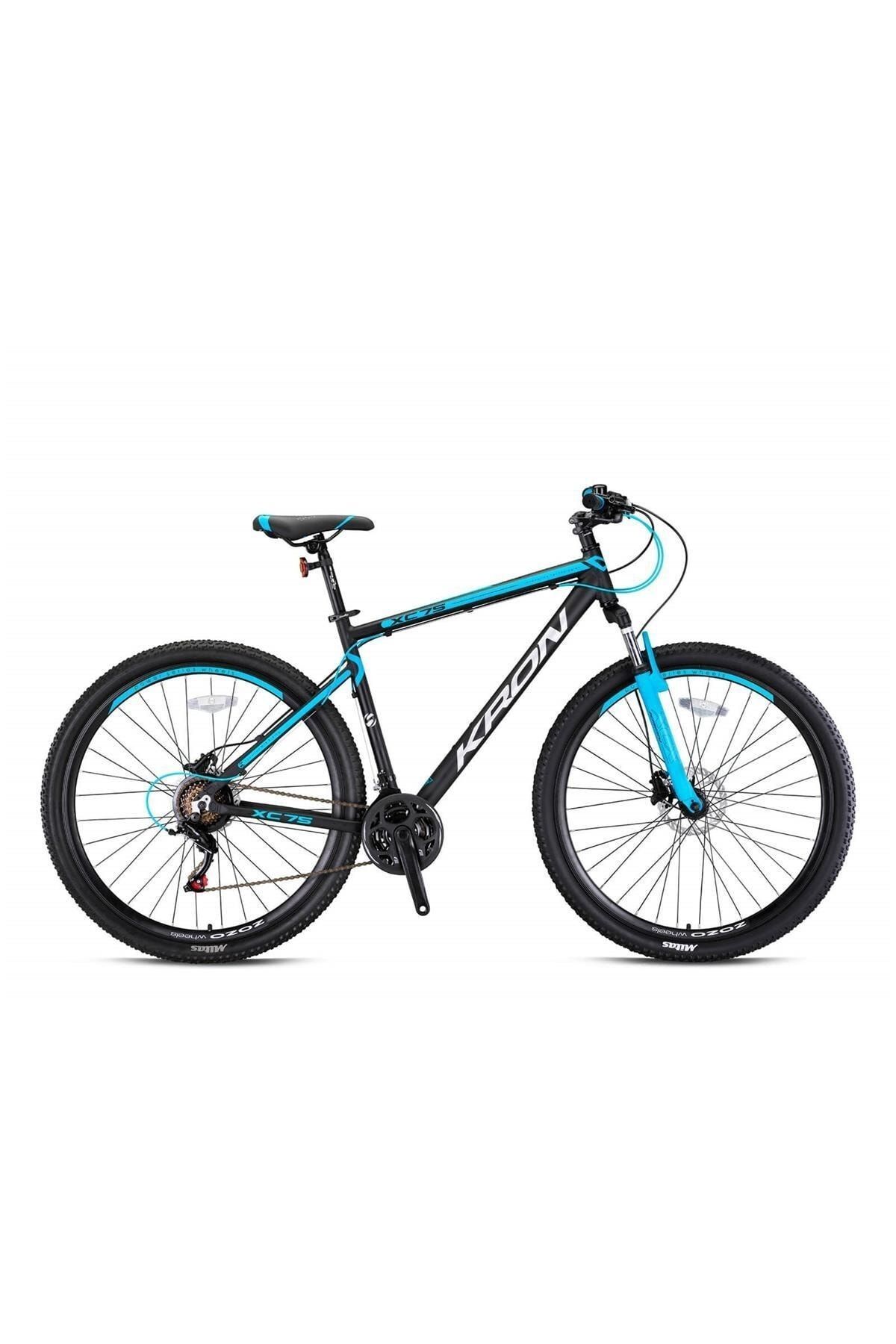 SerenityHaven Xc75 29 Hd 20 Erkek Dağ Bisikleti Siyah - Mavi 2023 Shimano Koldan Vites