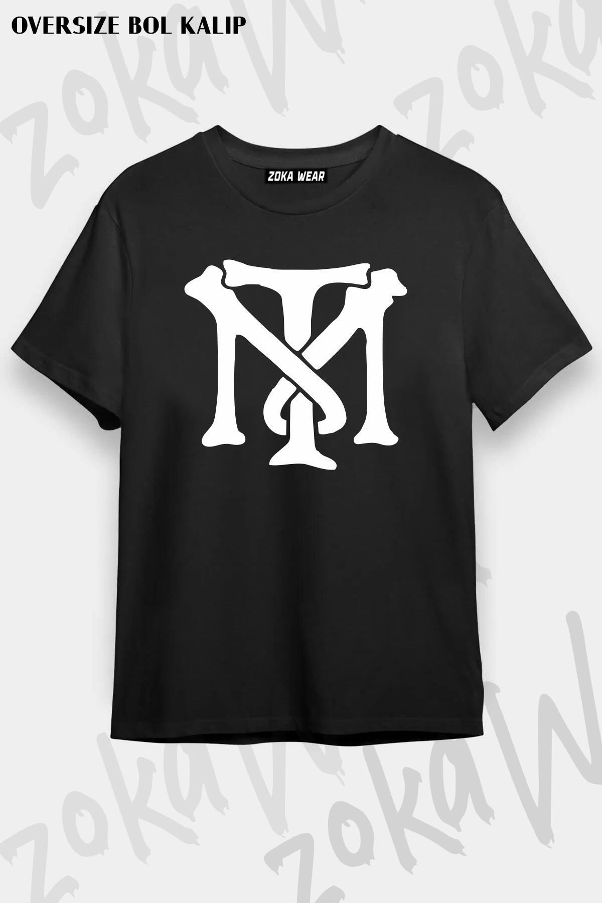 ZOKAWEAR Unisex Oversize Kalıp ScarfaceTony Montana 2 Tasarım Baskılı Tshirt