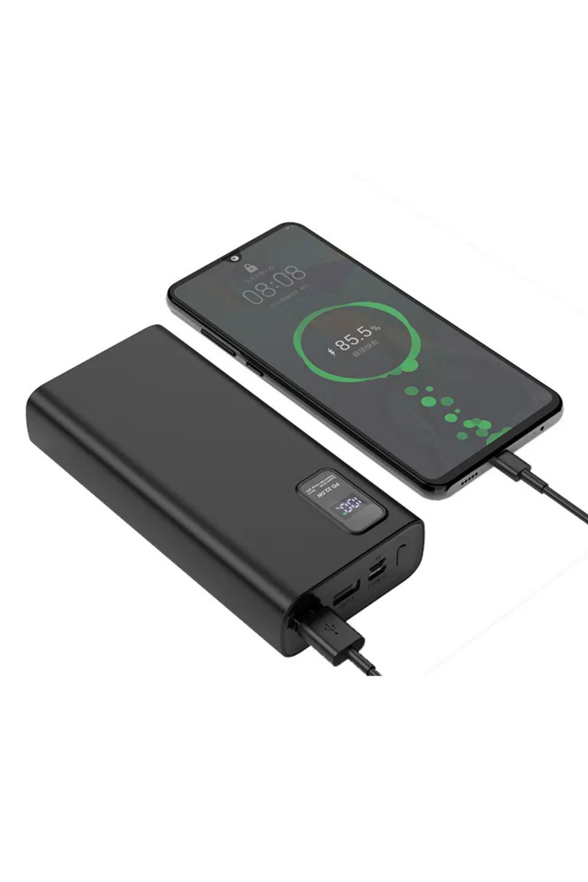 TRAVEL 20000 mAh Powerbank – 22.5W Hızlı Şarj, Mobil Cihazlar İçin Yüksek Performanslı Şarj Cihazı