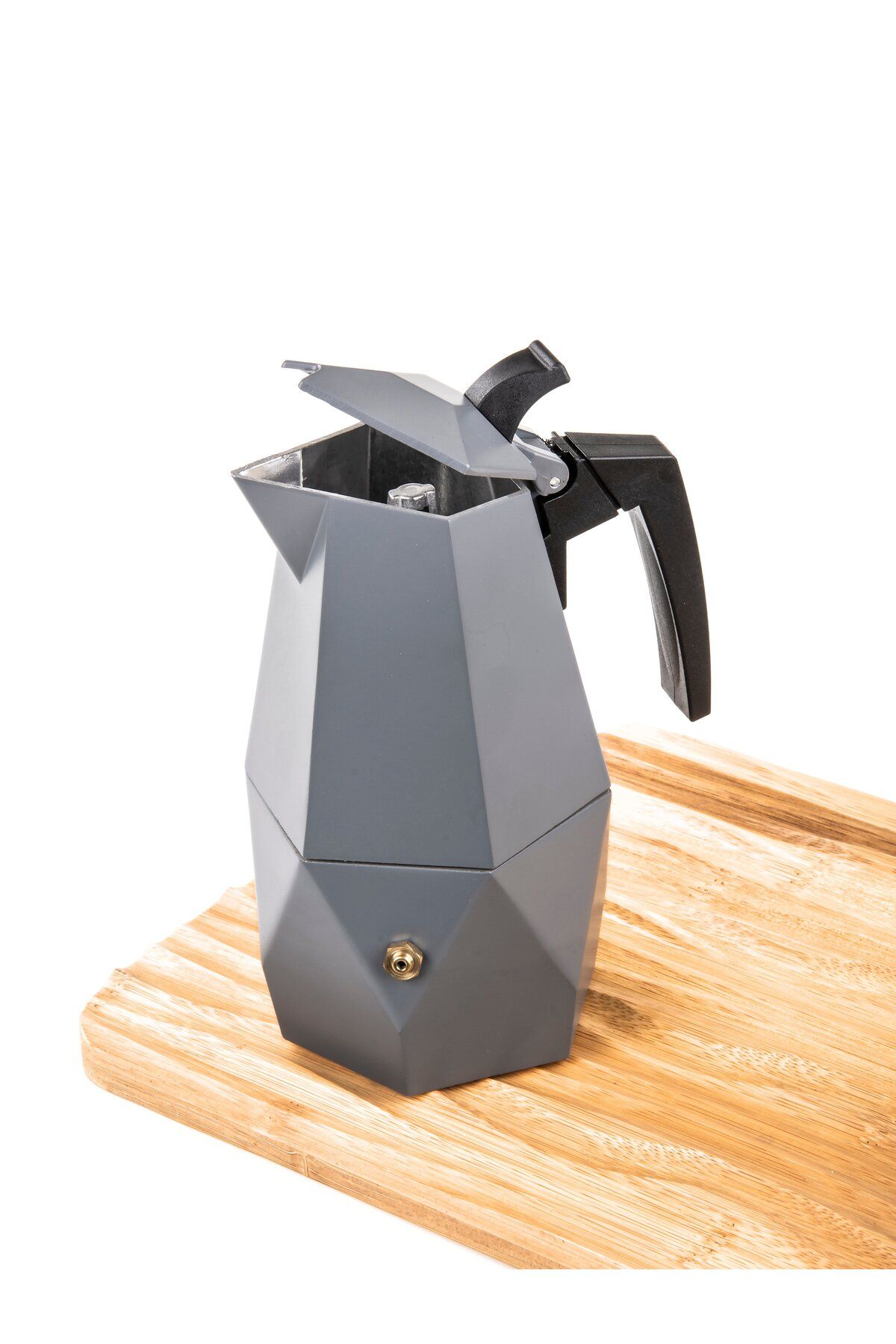 MUKKO HOME Mokapot -3 cups  Coffeehutt Bigg Coffee Kahve Demleme Kahve Ekipmanı Italyan Filtre Kahve Makinesi