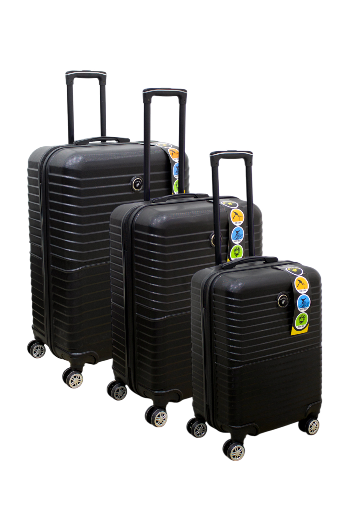 ES POLO TRIP Mjn Siyah Kabin (KÜÇÜK) Orta Ve Büyük Boy 3'lü