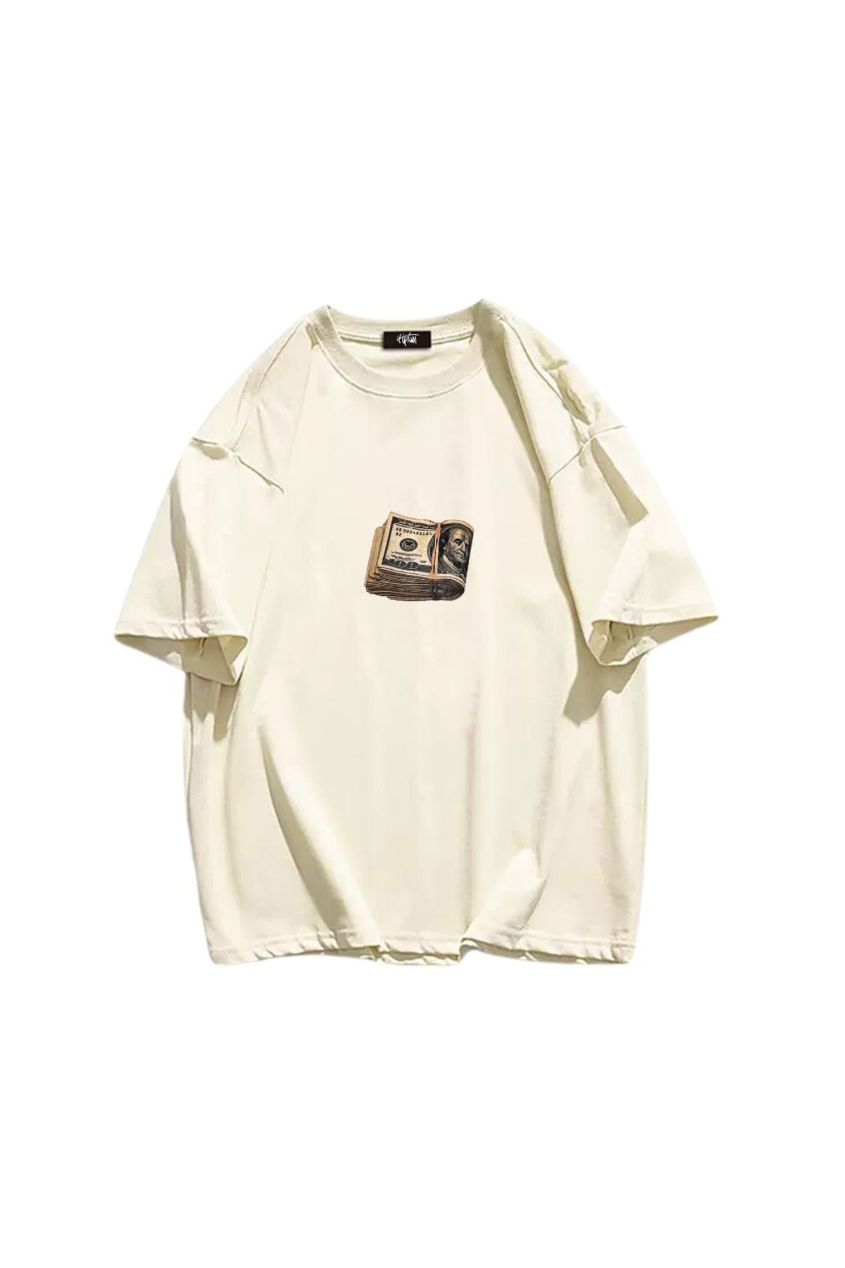 Jose Clothing Unisex Streetwear Serisi Siyah Baskılı Bisiklet Yaka