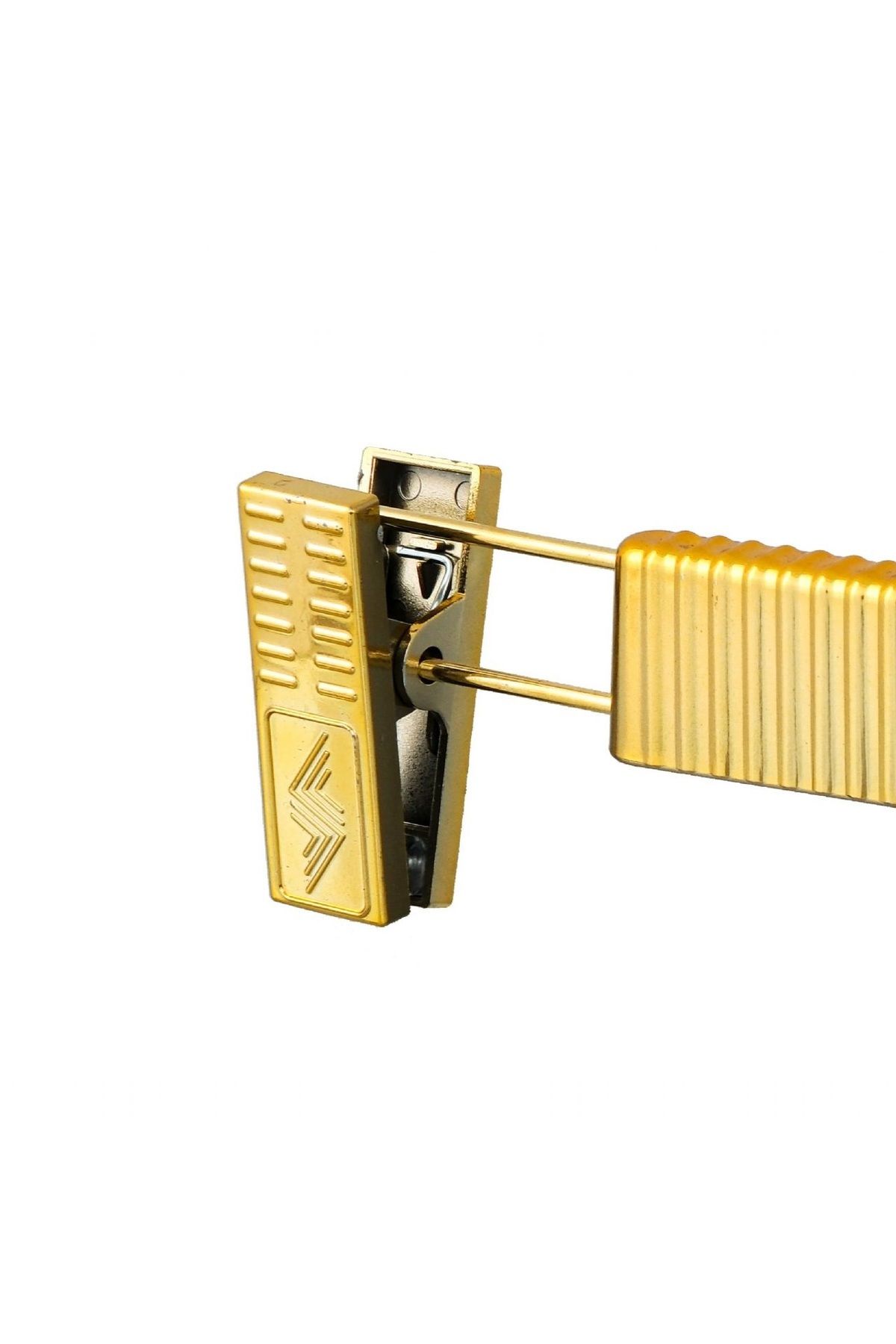 Askıcı-5 Pieces of Skirt Hangers with Gold Latch 8