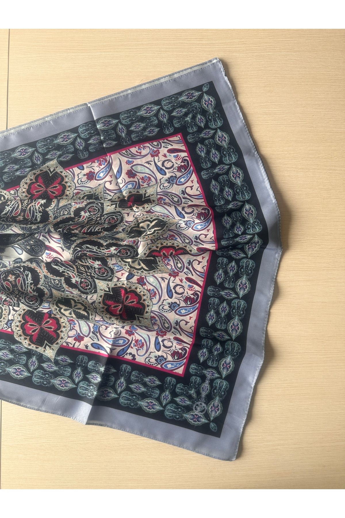 Modakaşmir-Silky Soft Ethnic Cotton Shawl with Border 5