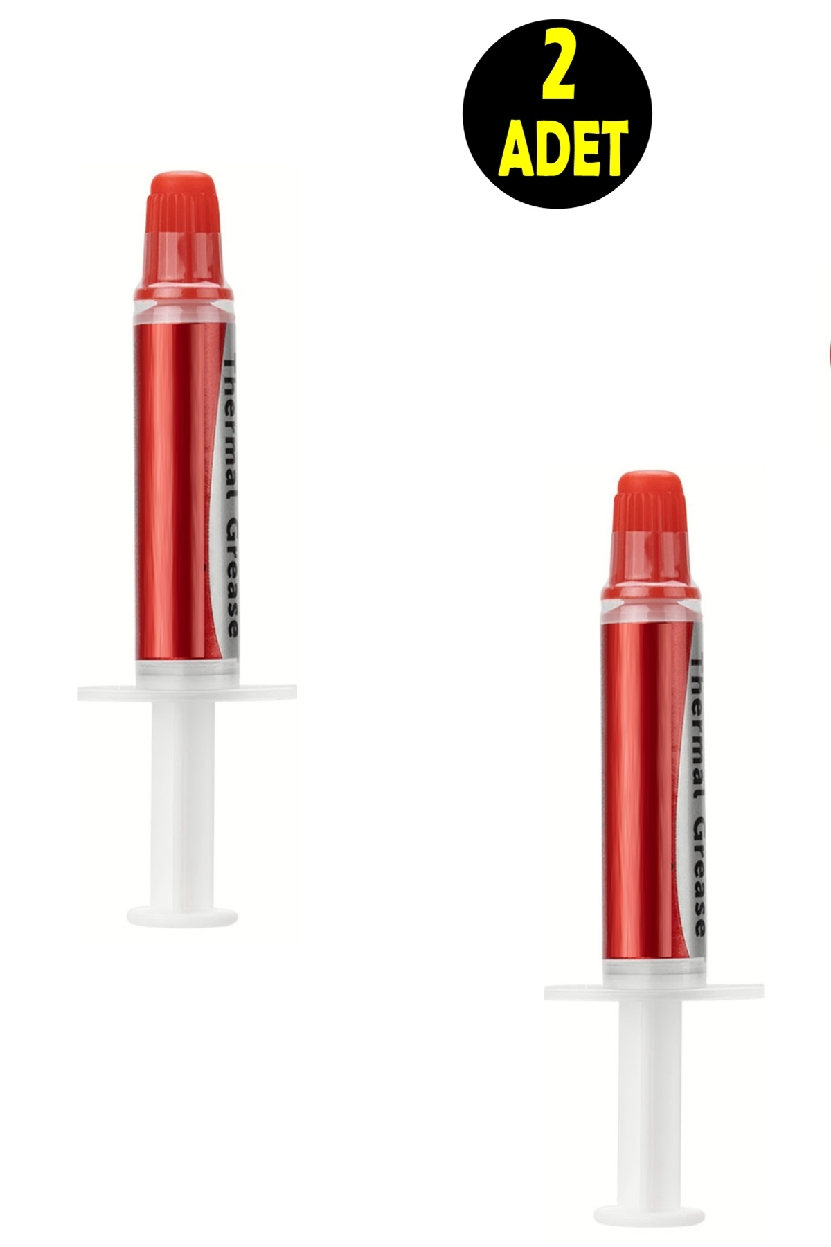 usin 2 ADET 10 ML 1.63W/M.K Şırınga Termal Macunu Işlemci Pastası Cpu Vga  Radyatör Pastası Isı Iletken