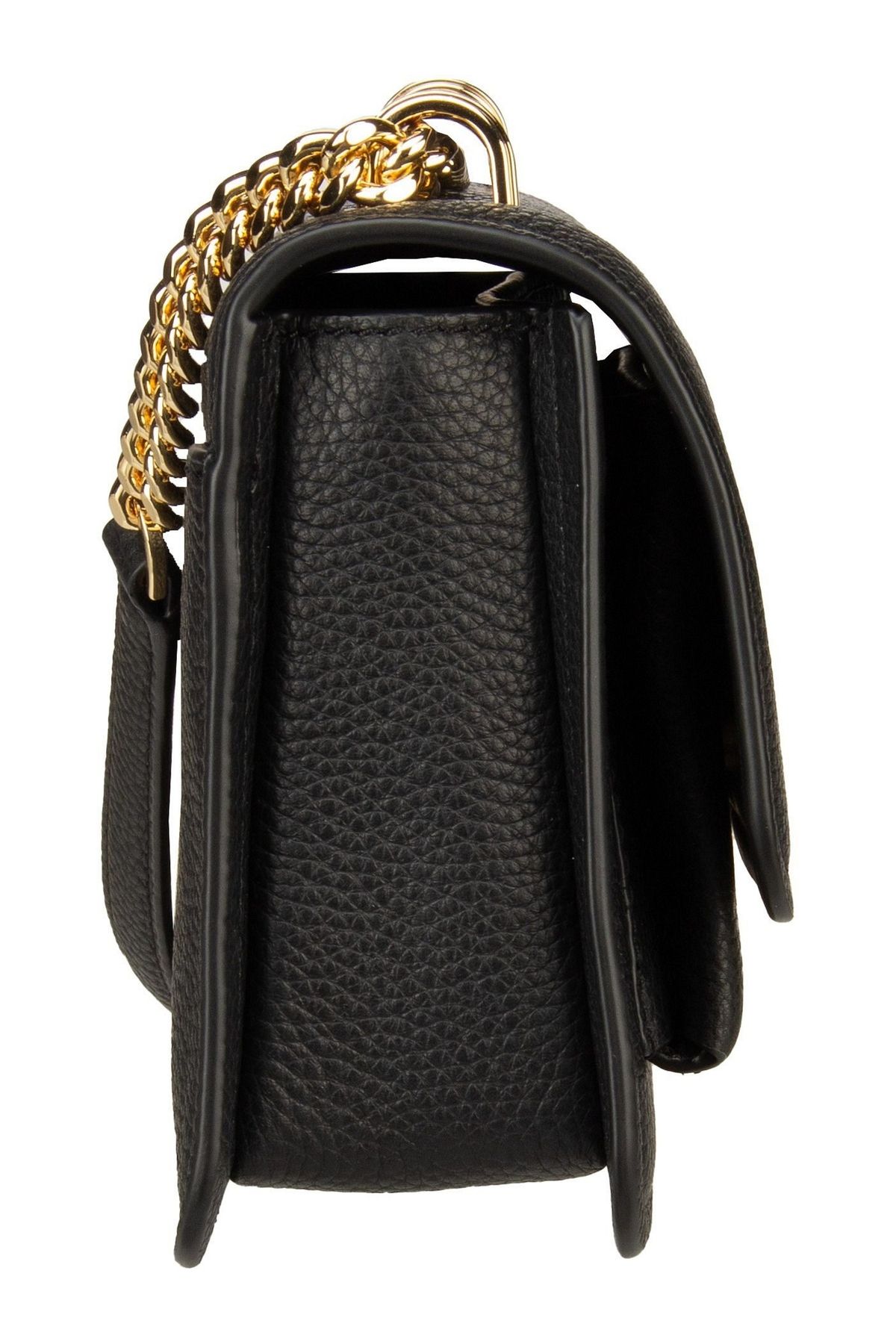 Michael Kors-Claire Schwarz Leren Schultertasche 32t4gc7c1t-001 4