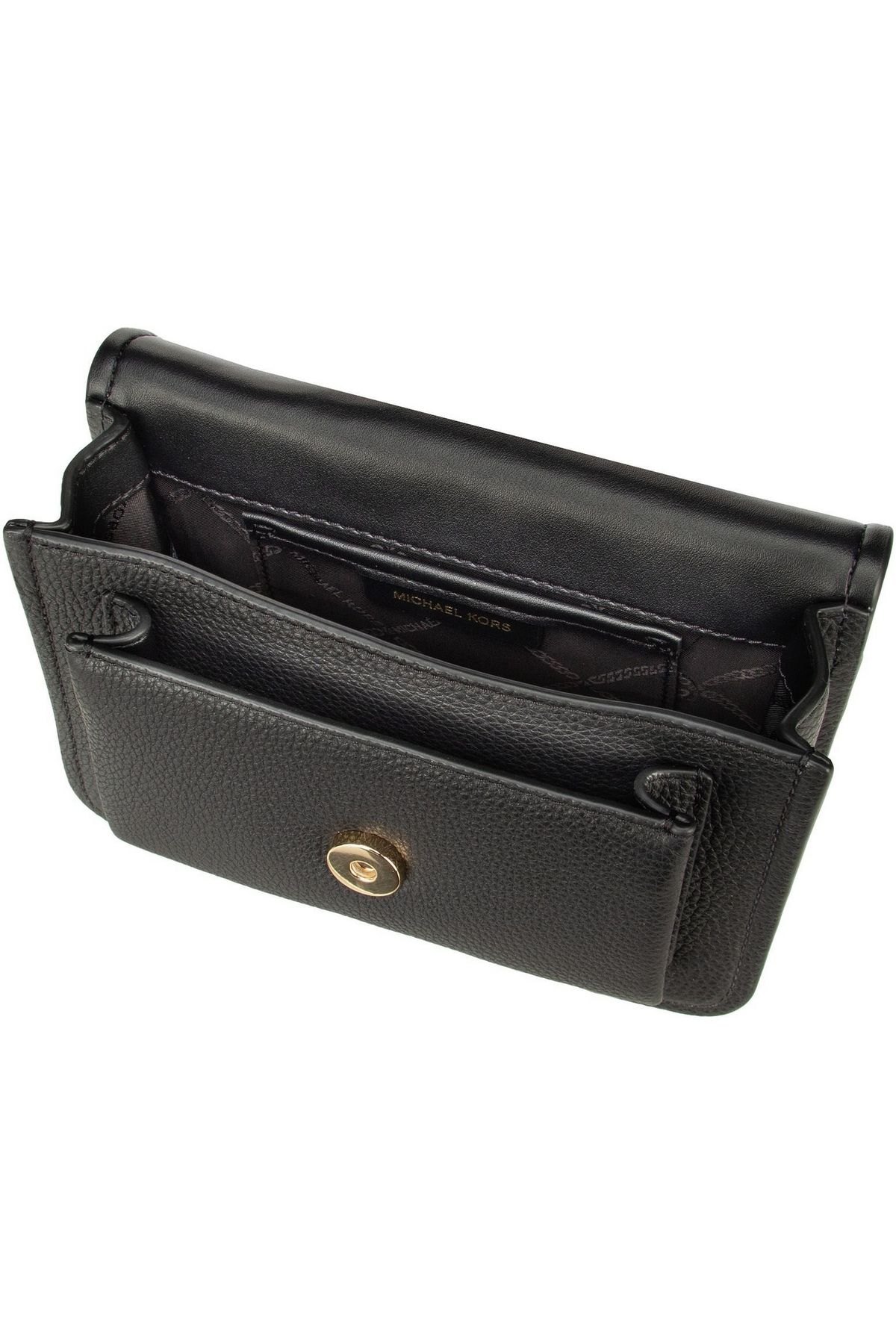 Michael Kors-Claire Schwarz Leren Schultertasche 32t4gc7c1t-001 3