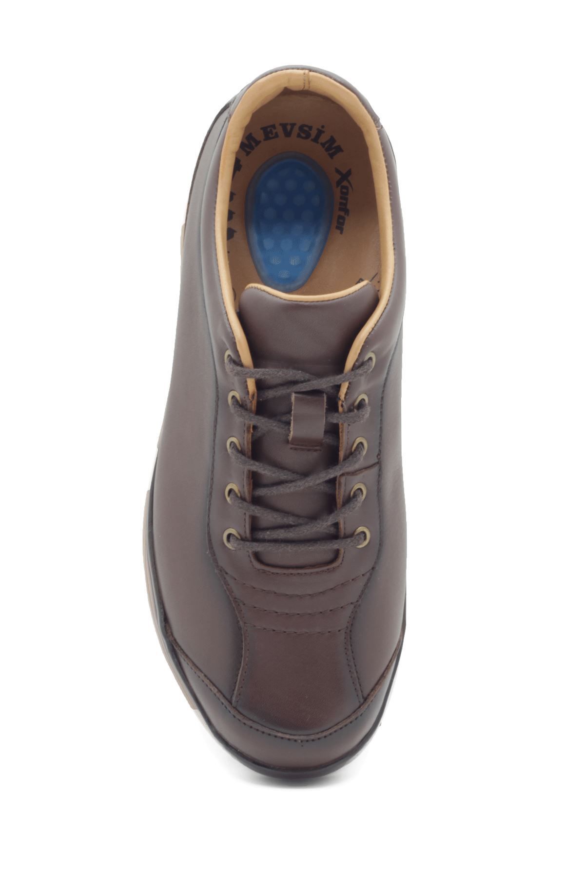 Barmea-Genuine Leather Men's Casual Walking Shoes - 2170 Brown 4