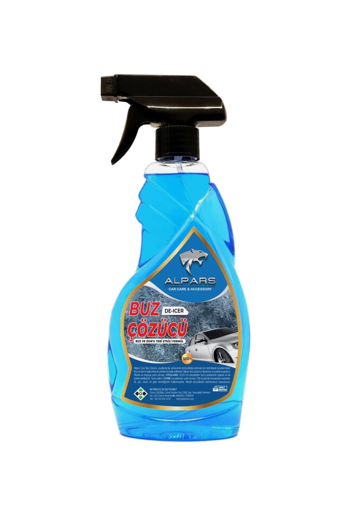 ALPARS Araba Cam Buz Çözücü Sprey Cam Buzlanma Önleyici 500 ML
