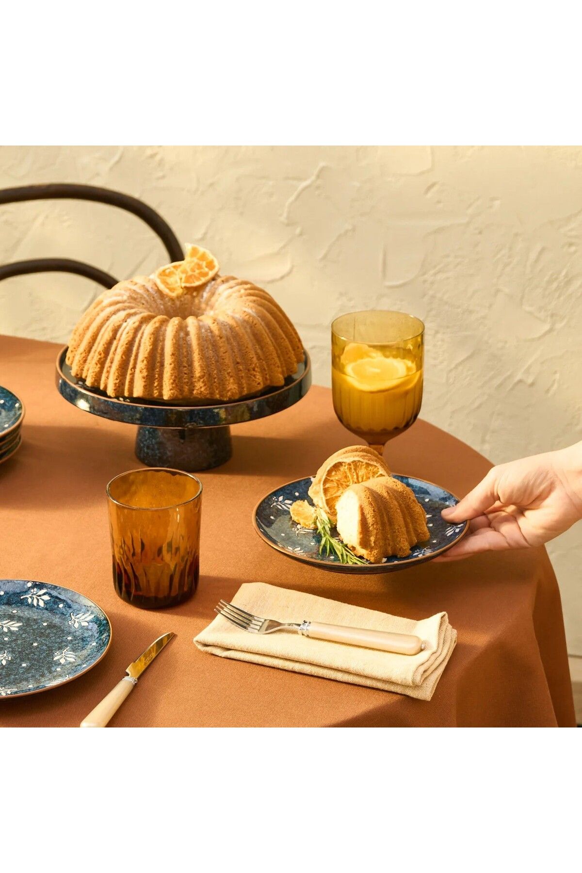 Karaca-Sven 7-teiliges Dessert-Service-Set für 6 Personen 8
