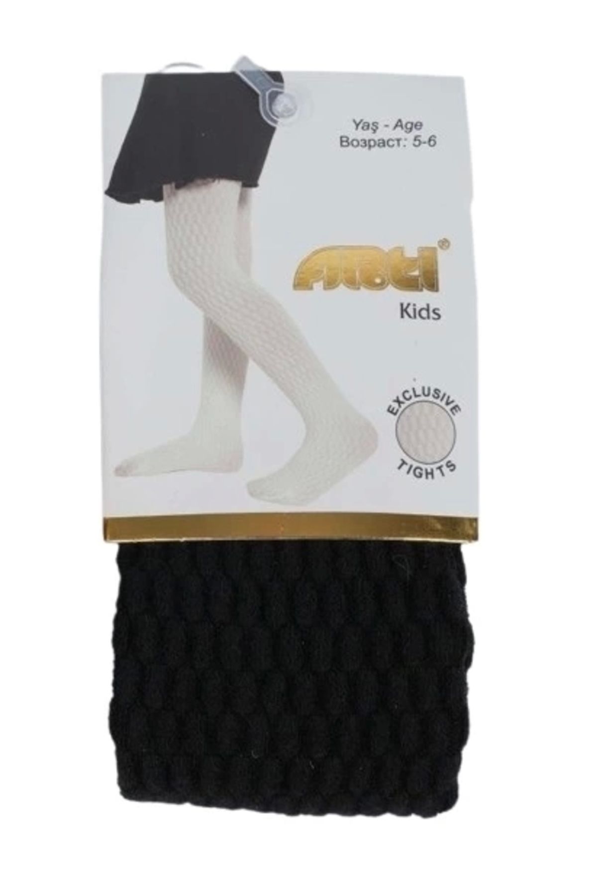 Katamino-Homeros Girls Pantyhose - 300418   Black, 1 Piece 1