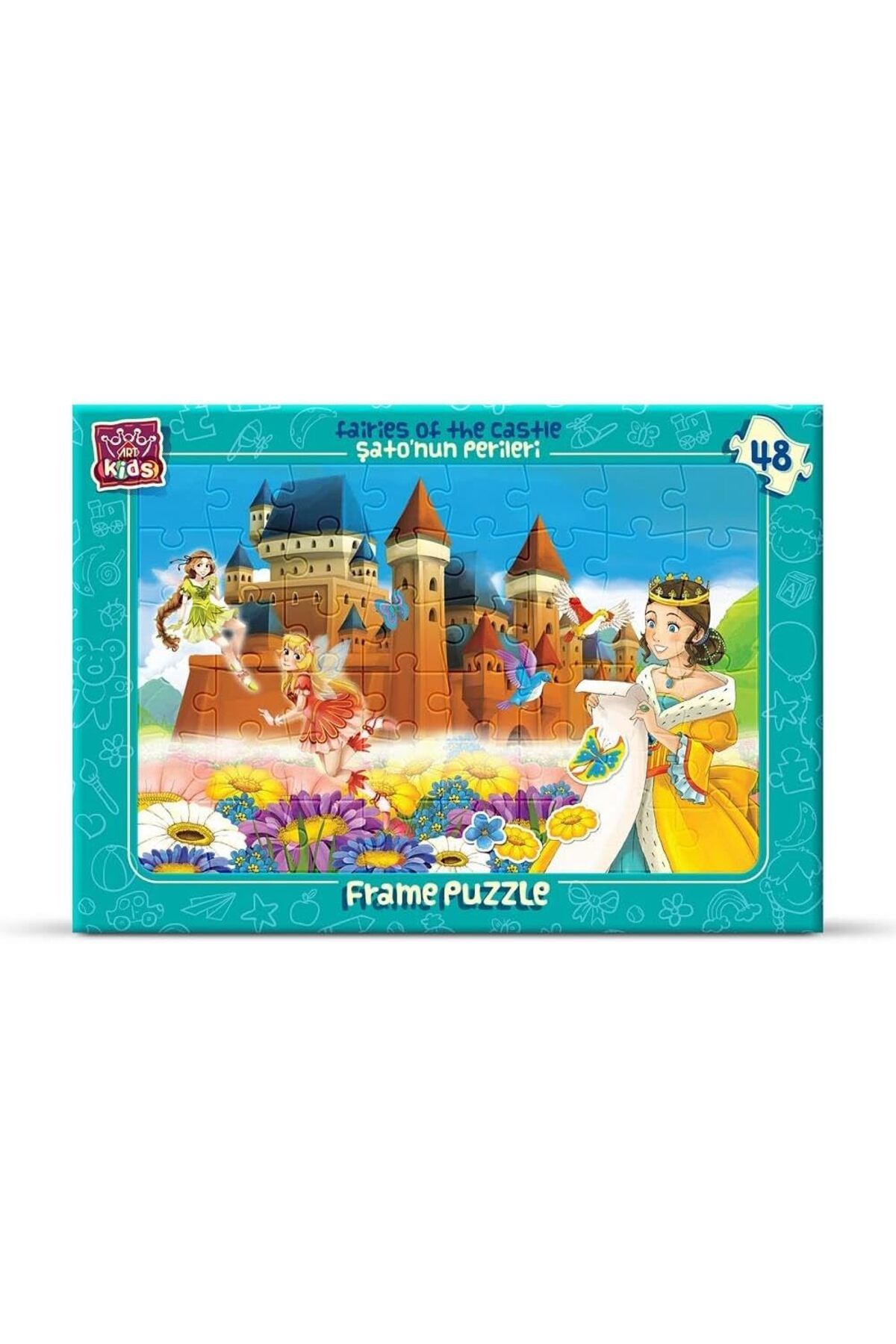 STOREMAX gelalpzr Çocuk Puzzle 48 Parça Şato'nun Perileri aynet 1109110