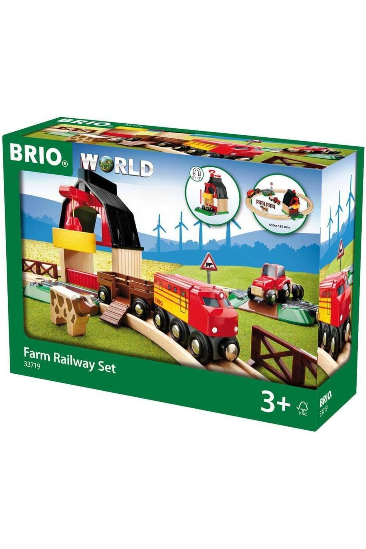 STOREMAX shopmst Çiftlik Tren Yolu Seti - 33719 Life Buystore 1006387
