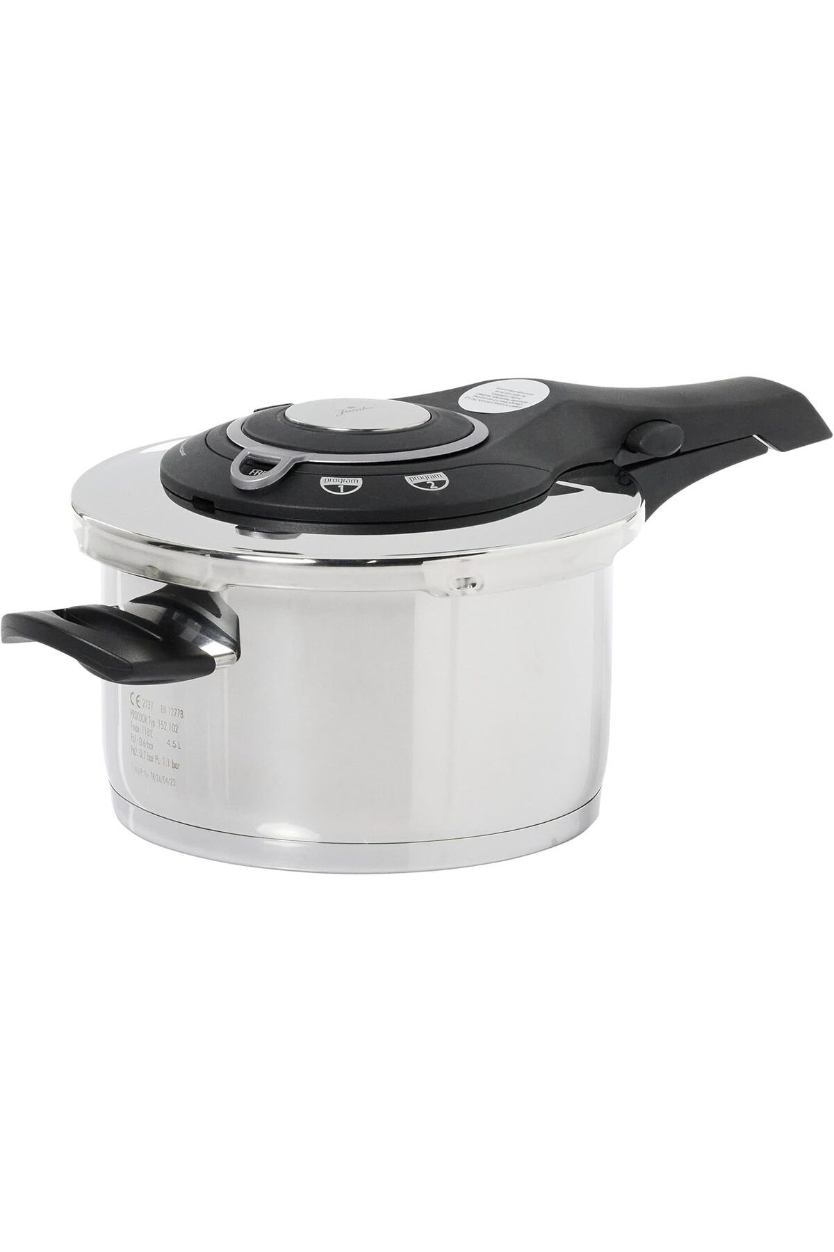STOREMAX lvnmblya Procook 4,5 Lt Siyah Açık Gri Paslanmaz Çelik Düdüklü Tencere Shop Deesing 224120