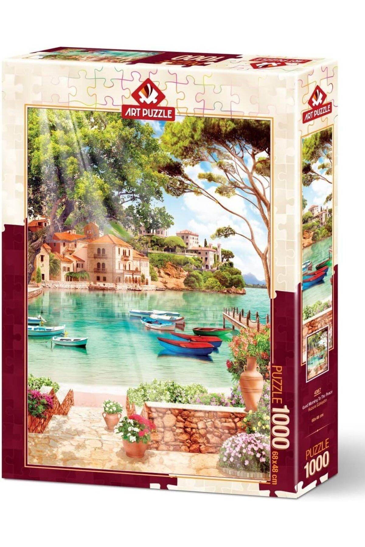 STOREMAX gelalpzr Puzzle Huzura Günaydın 1000 Parça Puzzle aynet 1109110