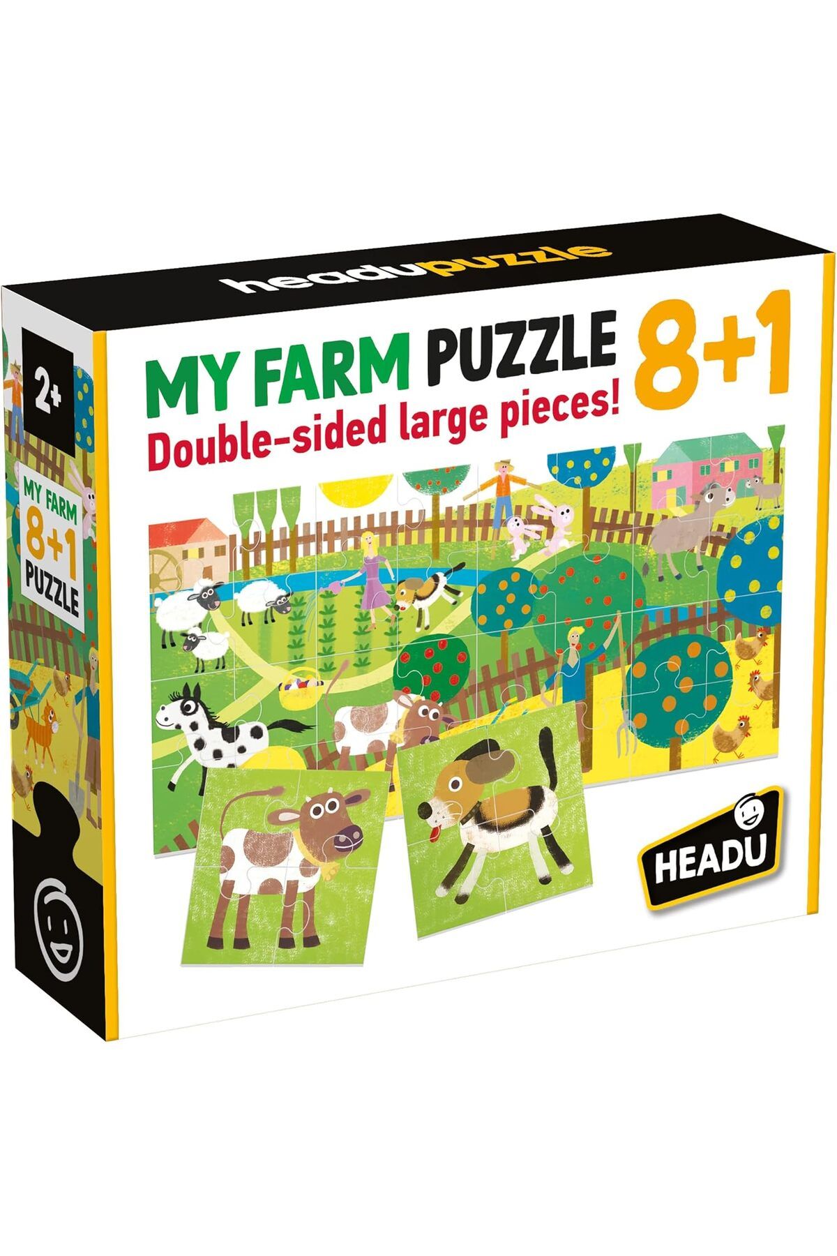 STOREMAX gelalpzr PUZZLE 8+1 FARM (2-5 YAŞ) IT20867 aynet 1109110