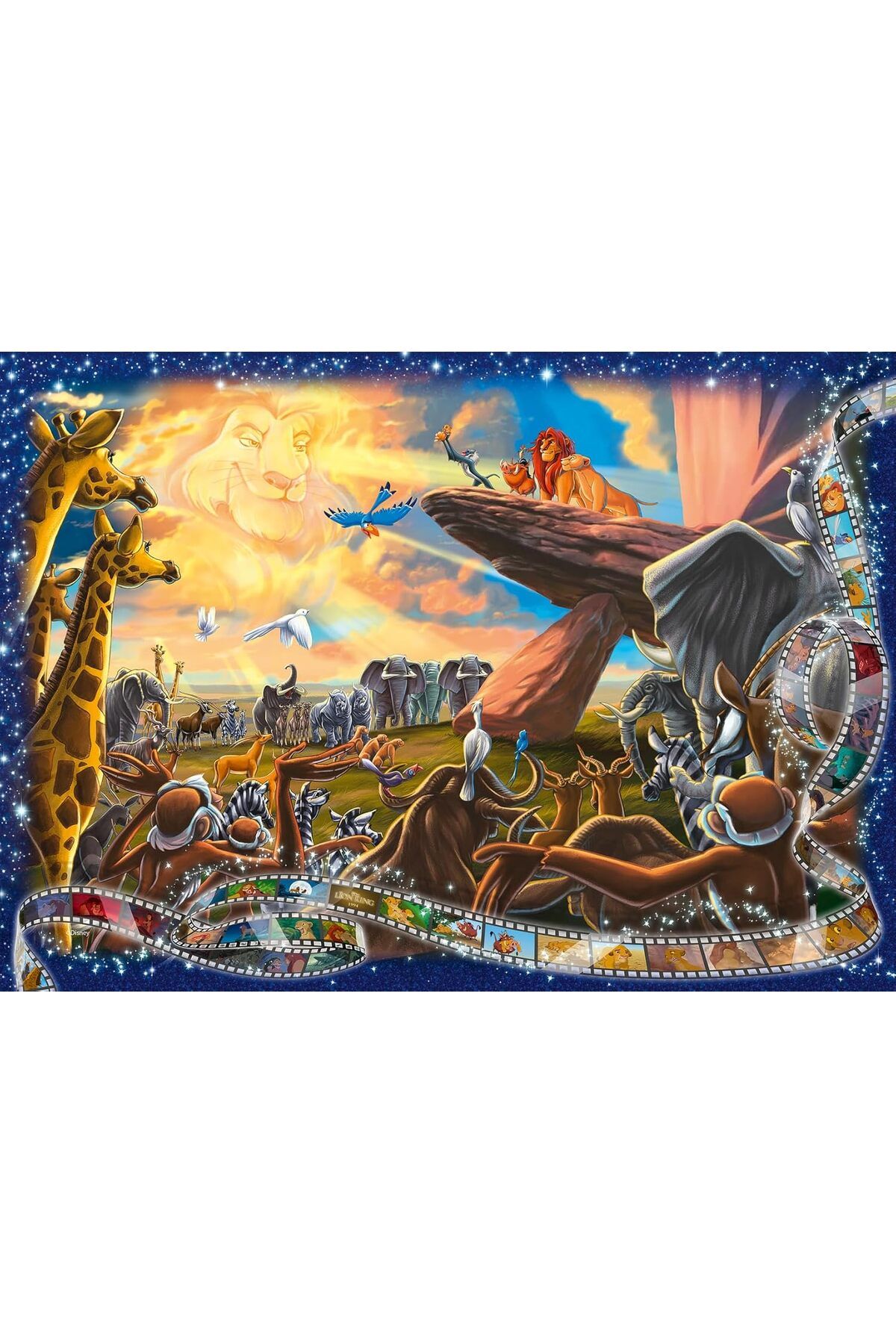 STOREMAX svticaret 1000 Parçalı Puzzle WD Aslan Kral mhm 1053513