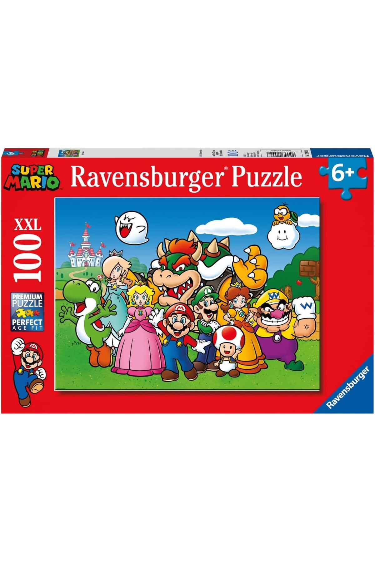 MCreative 129928 100 Parçalı Puzzle Süper Mario, Çok Renkli