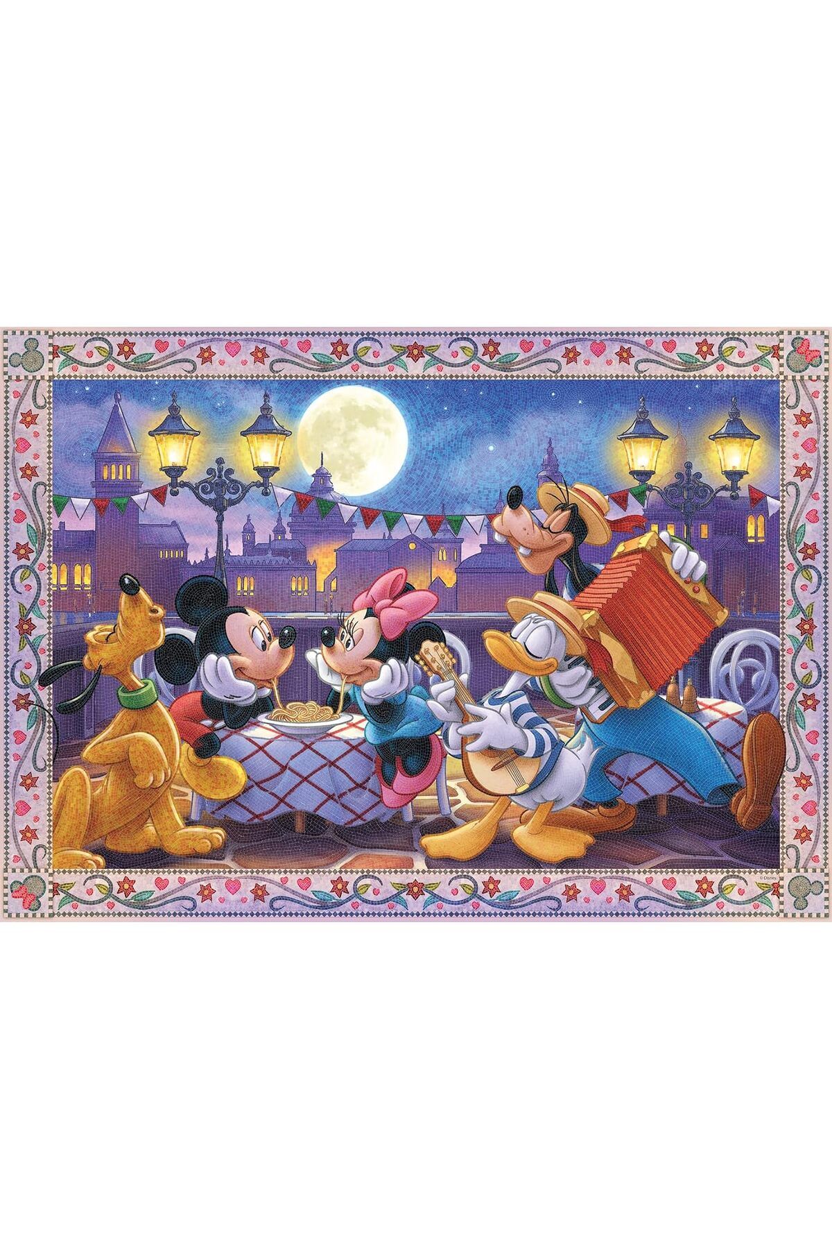 MCreative 1000 Parçalı Puzzle WD Mickey Mosaic, Yapboz