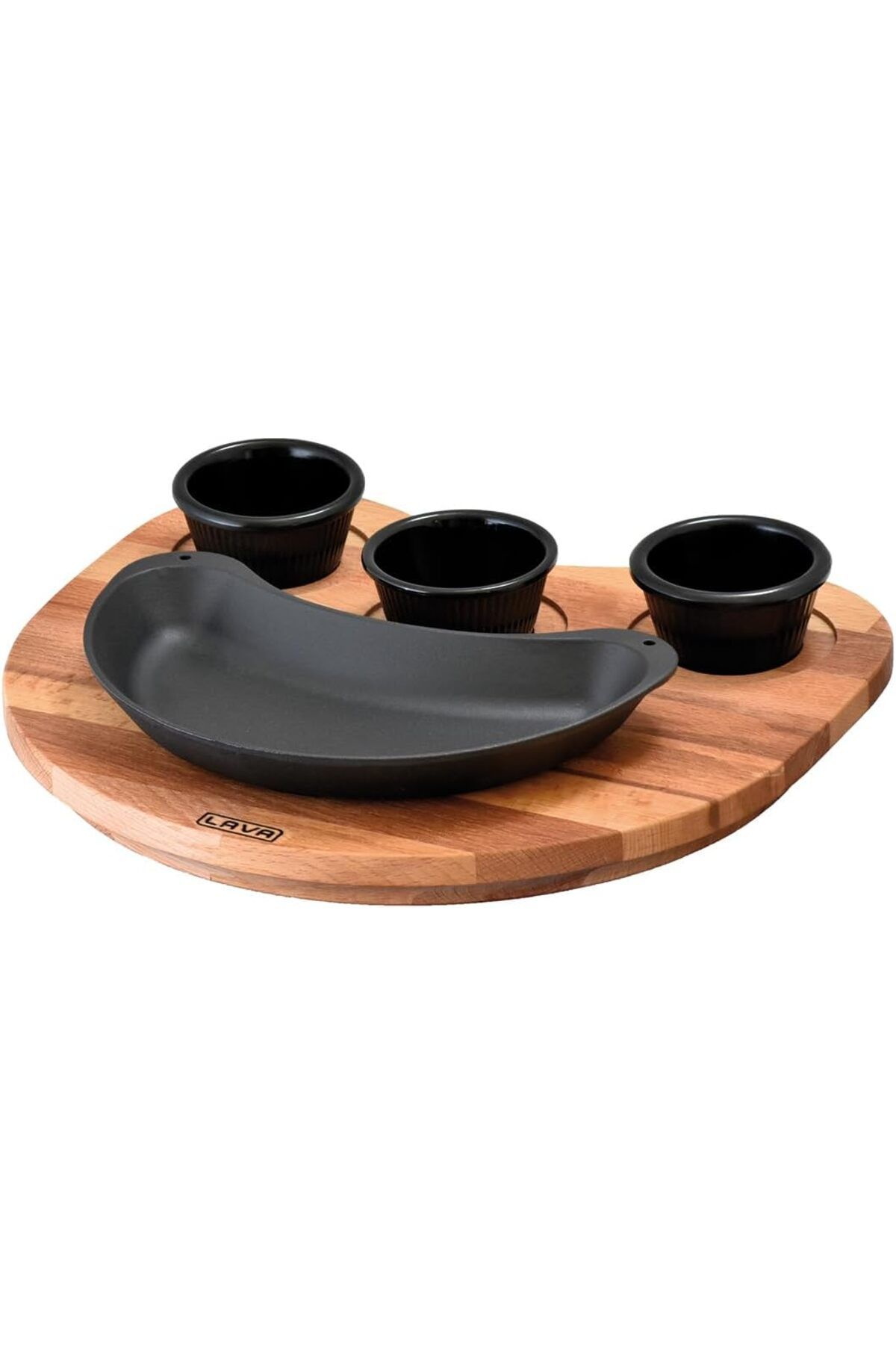 STOREMAX nffashopm Döküm Fajita Tavası Böbrek Şekilli, 10x20 cm storestarx 1051353
