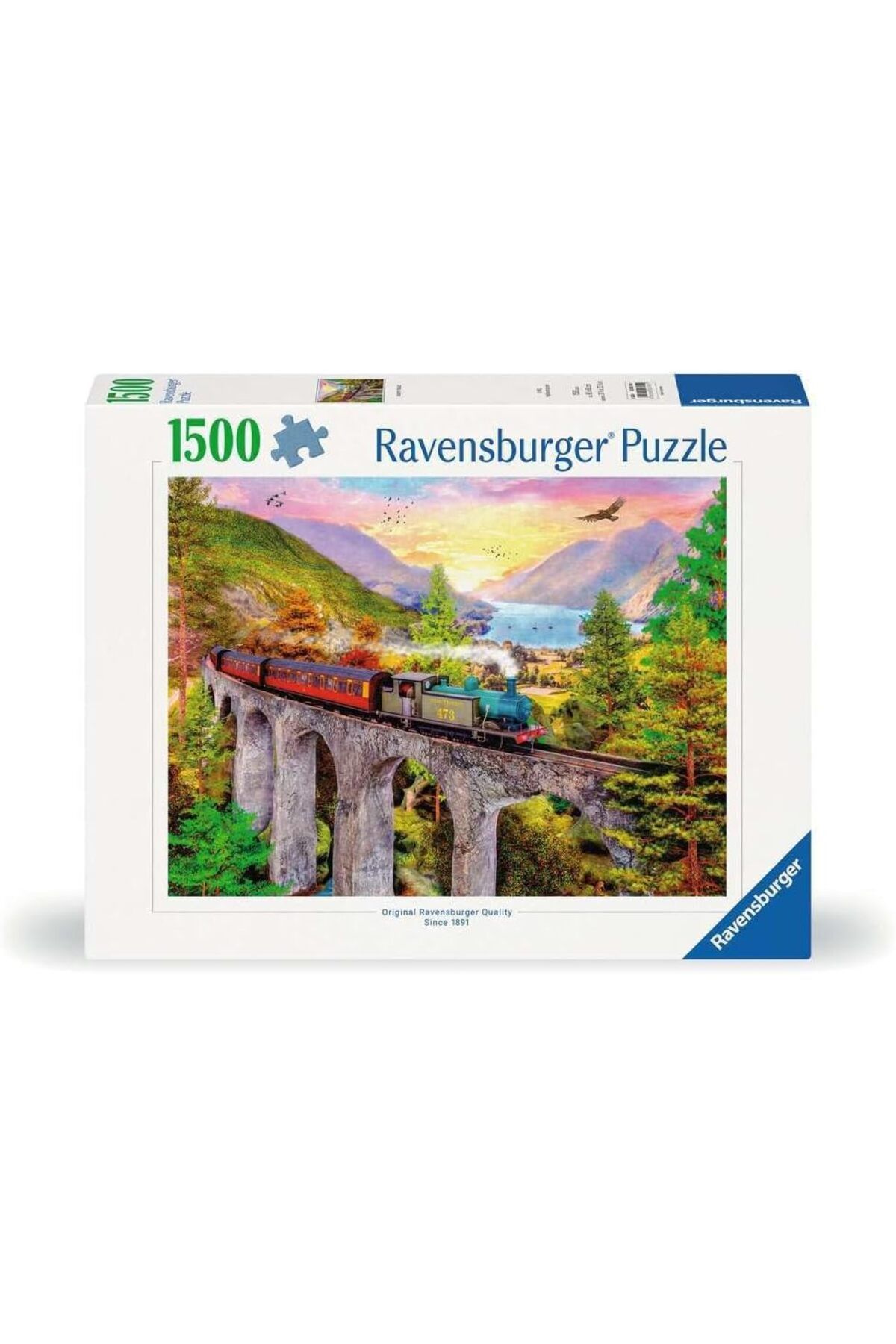 STOREMAX cmllashop Puzzle Köprüde Tren 542093