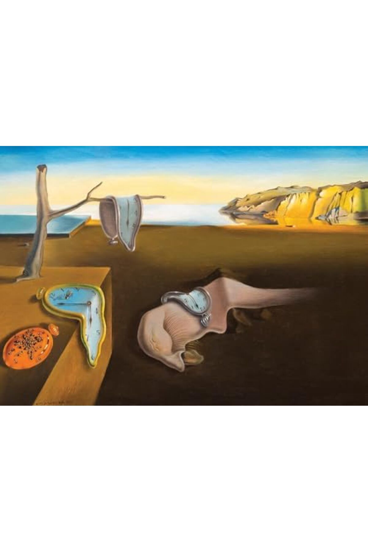 MCreative-Puzzle the Force of Memory by Salvador Dalí 1000 Piece Puzzle 2