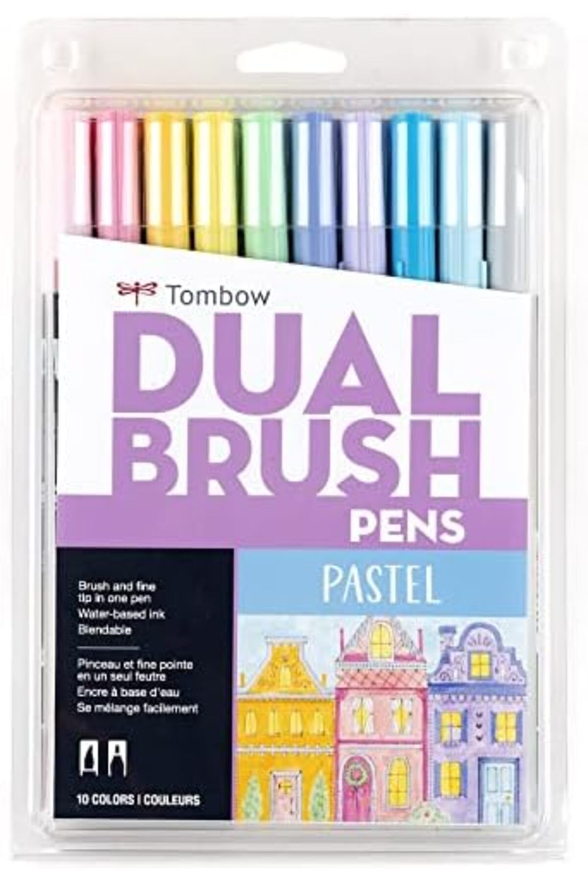STOREMAX-Trendymr Dual Brush Pen Set - Pastel Tones Life 1021572 2
