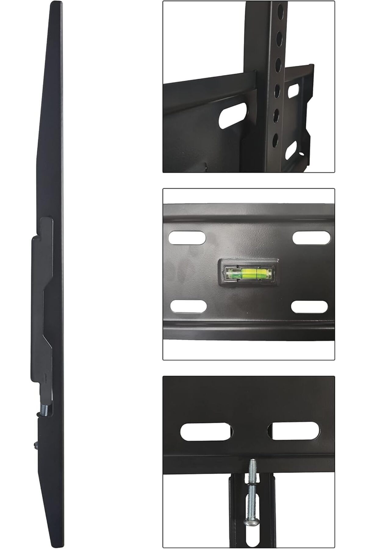 fulina-Fixed Wall Mount TV Bracket for 17-50 Inch LED LCD Plasma Flat Screen, Sturdy and Space-Saving 3