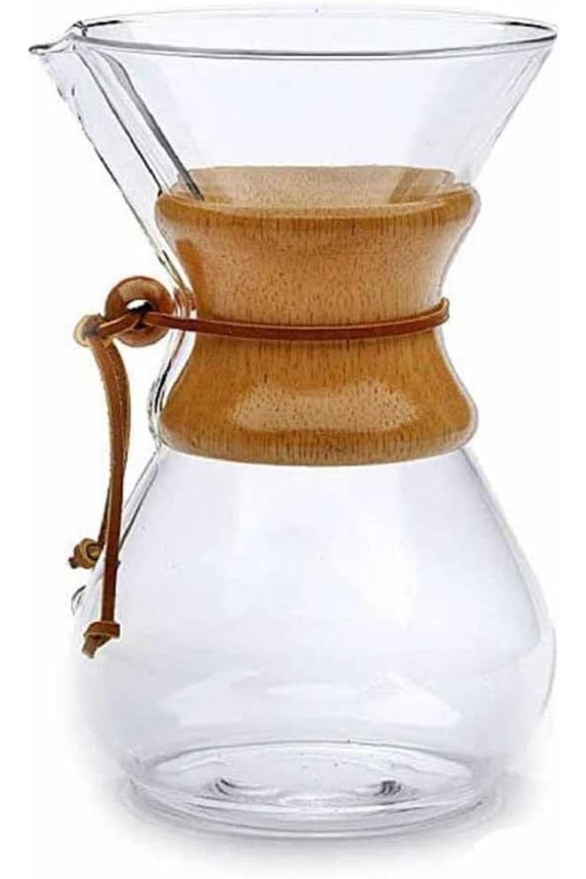 STOREMAX jvnnSHOP Cam Dripper Kahve Ekipmanı - Kahve Demleme Aleti - Cam Kahve Demleme - 800 ml - 3 cup 646