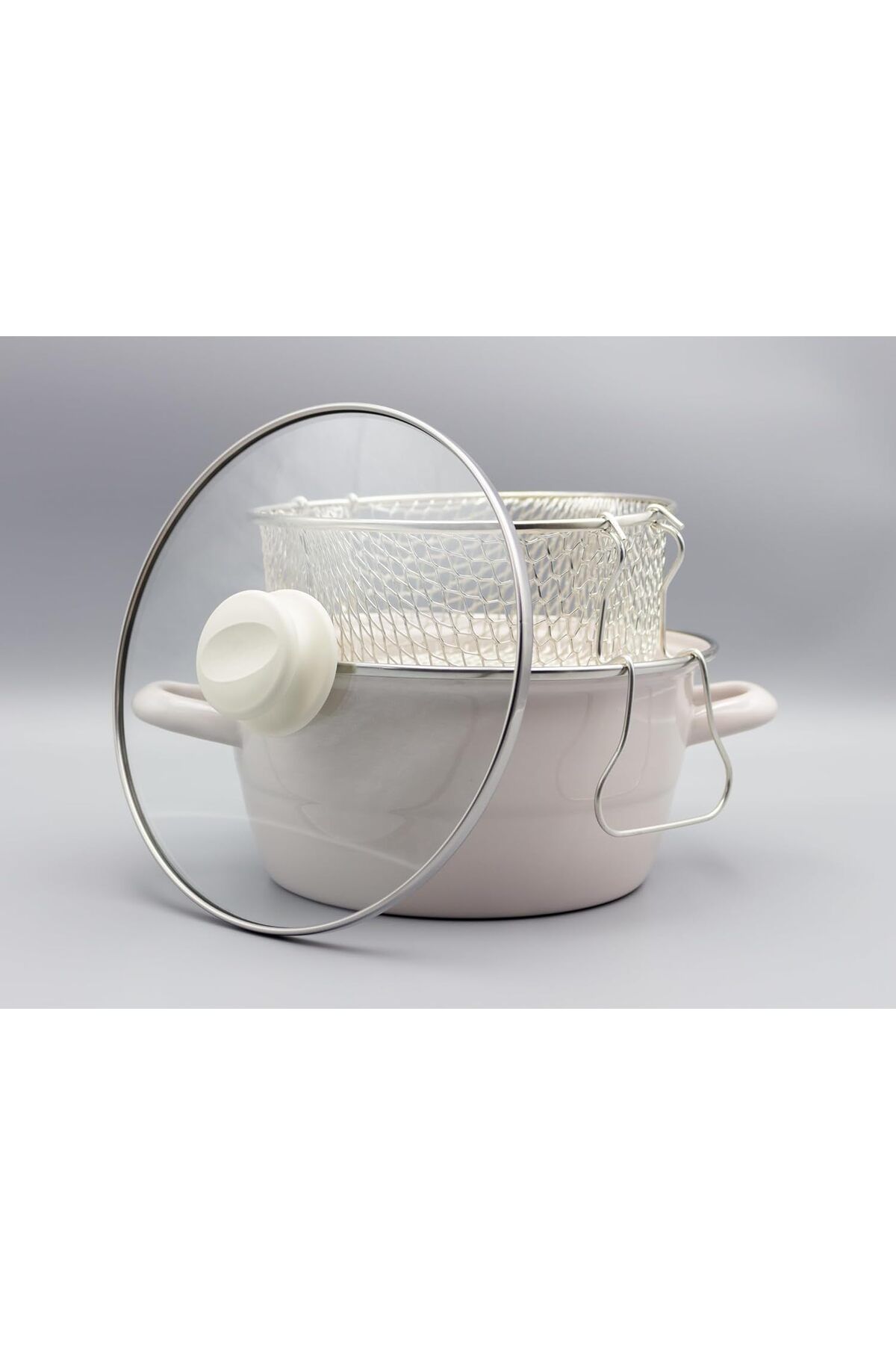 STOREMAX mrttnca EMAYE KIZARTMA TENCERESİ KREM - BORU KULP trndymrt 1087243